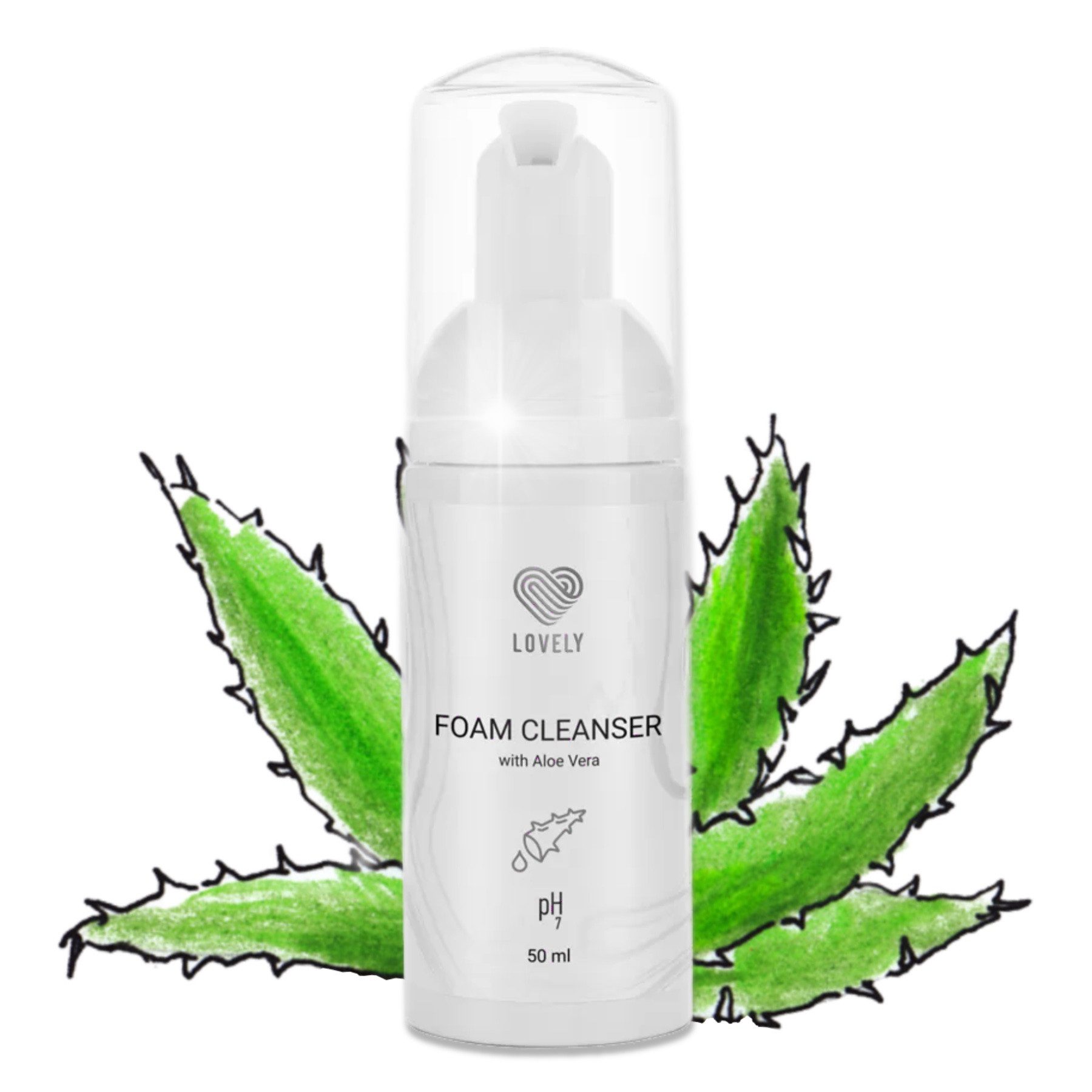 Lovely Wimpernpflege Wimpernshampoo Schaumreiniger für Wimpern