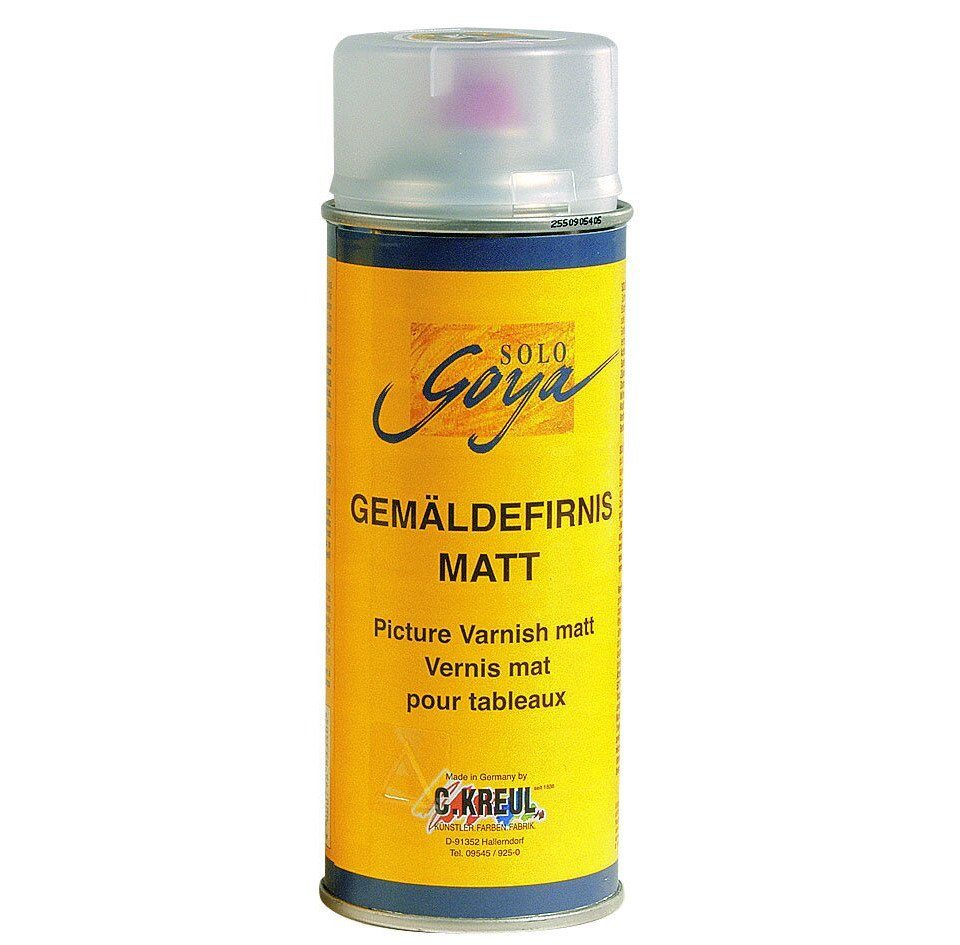 Solo Goya Sprühlack Kreul Solo Goya Gemäldefirnis matt 400 ml