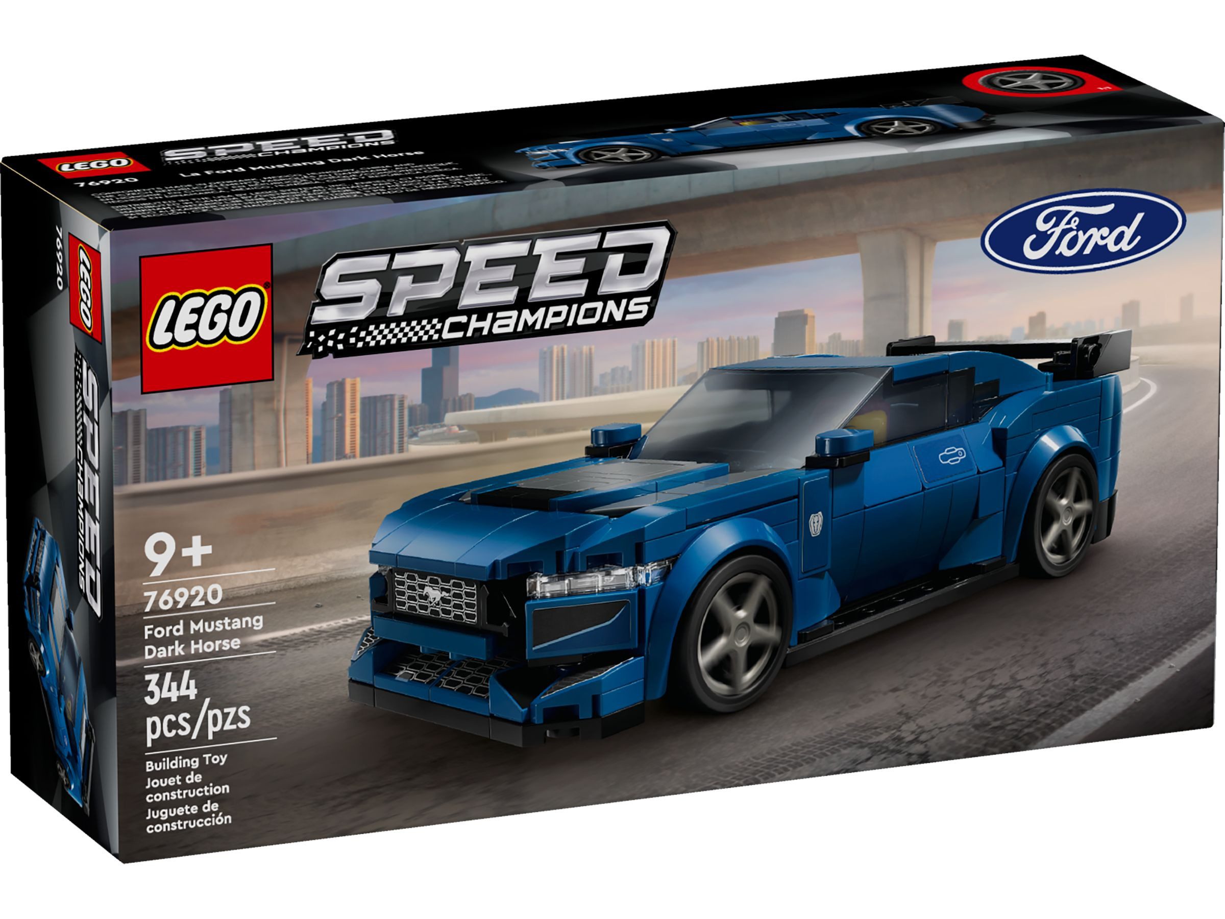 LEGO® LEGO® Speed Champions 76920 Ford Mustang Dark Horse Sportwagen Konstruktionsspielsteine, (344 St) von lego®