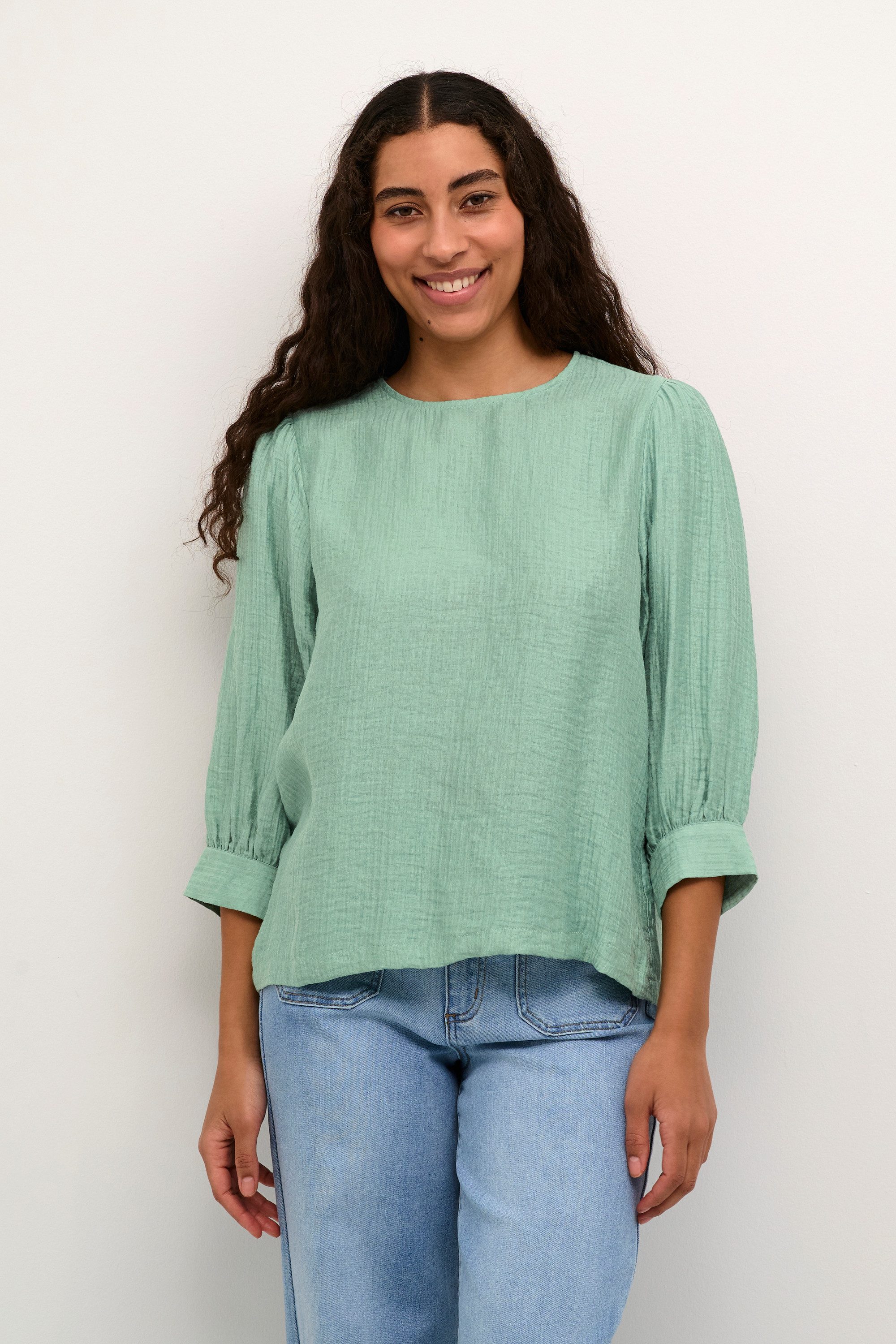 Langarmbluse Langarm-Bluse KAjerome