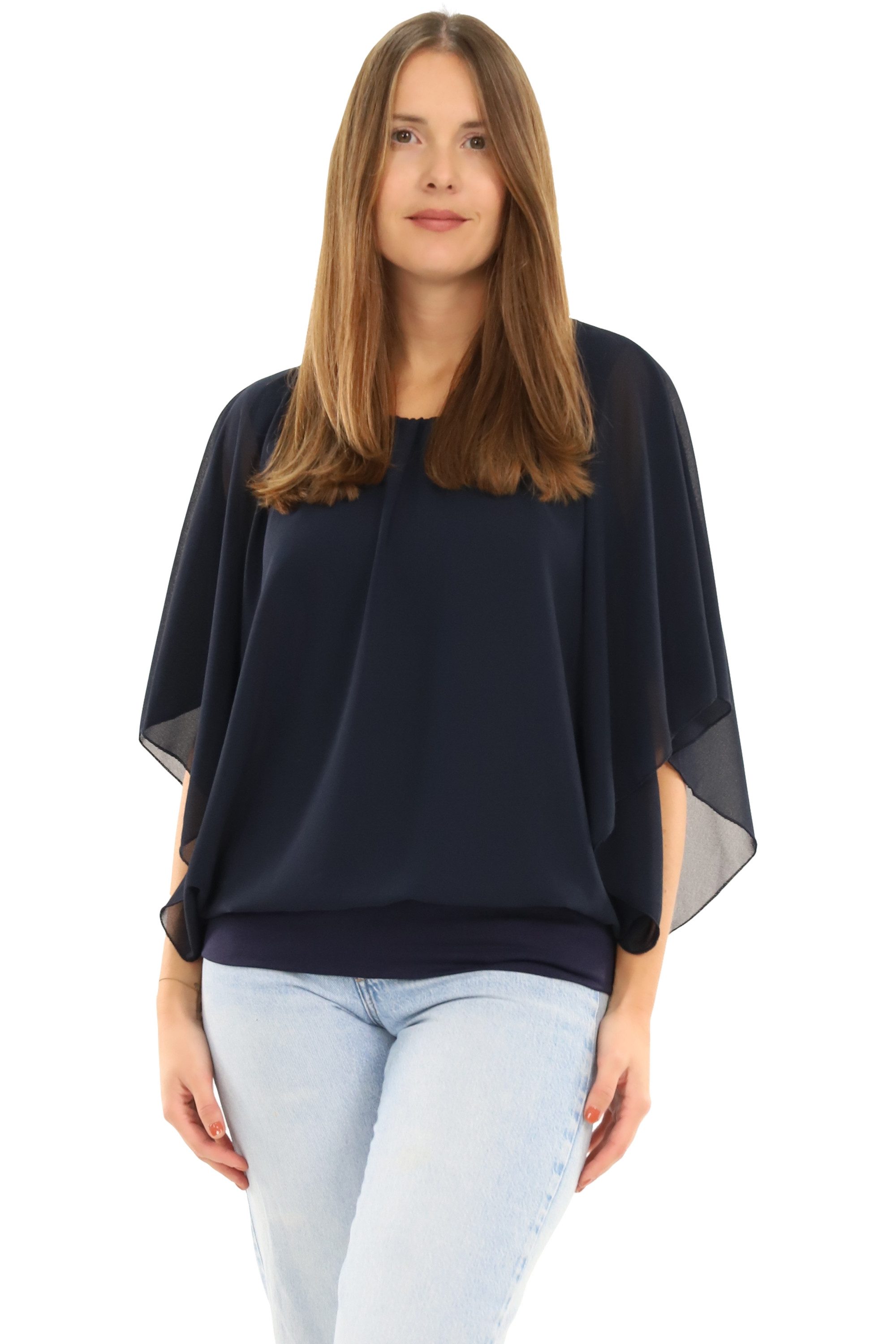 malito more than fashion Chiffonbluse 6296 günstig online kaufen