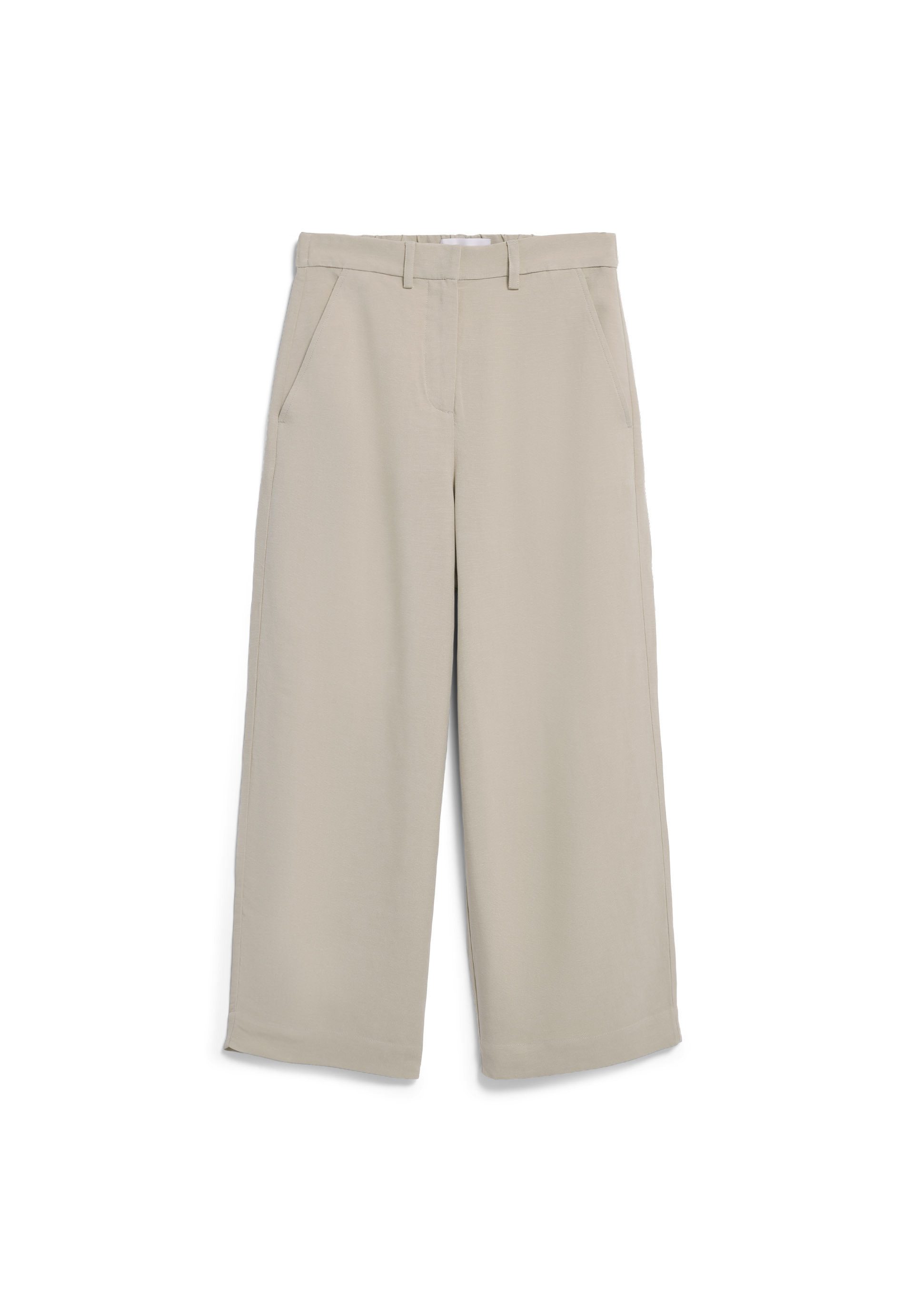 Armedangels Stoffhose CAARUNUS LINO Webhose aus Leinen-Mix (High Waist, Relaxed Fit)