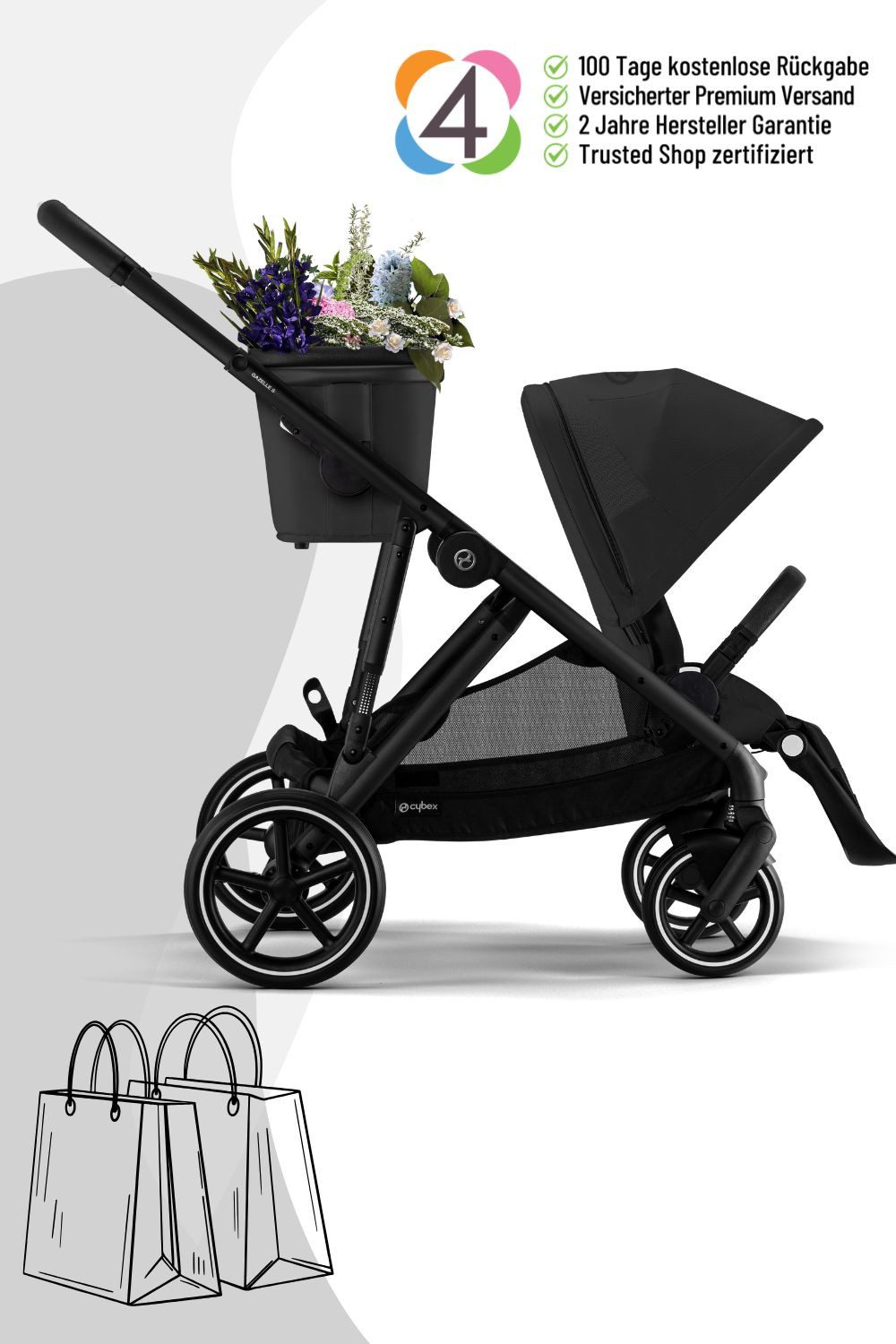 Kombi-Kinderwagen Gazelle S