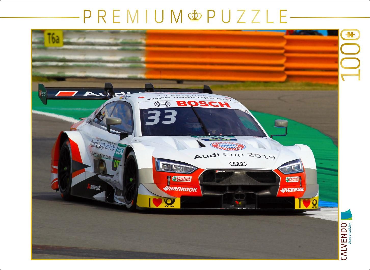 CALVENDO Puzzle CALVENDO Puzzle Rene Rast, Audi RS5 DTM, 1000 Teile Lege-Größe 64 × 4, 1000 Puzzleteile