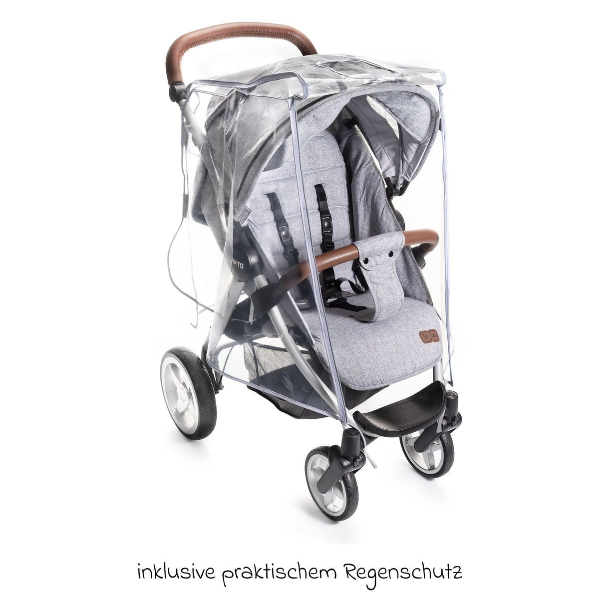 Graco Sportbuggy Eezefold DLX - Lunar, Sportwagen mit Liegefunktion, Einhand Faltung, Regen- & Sonnenschutz