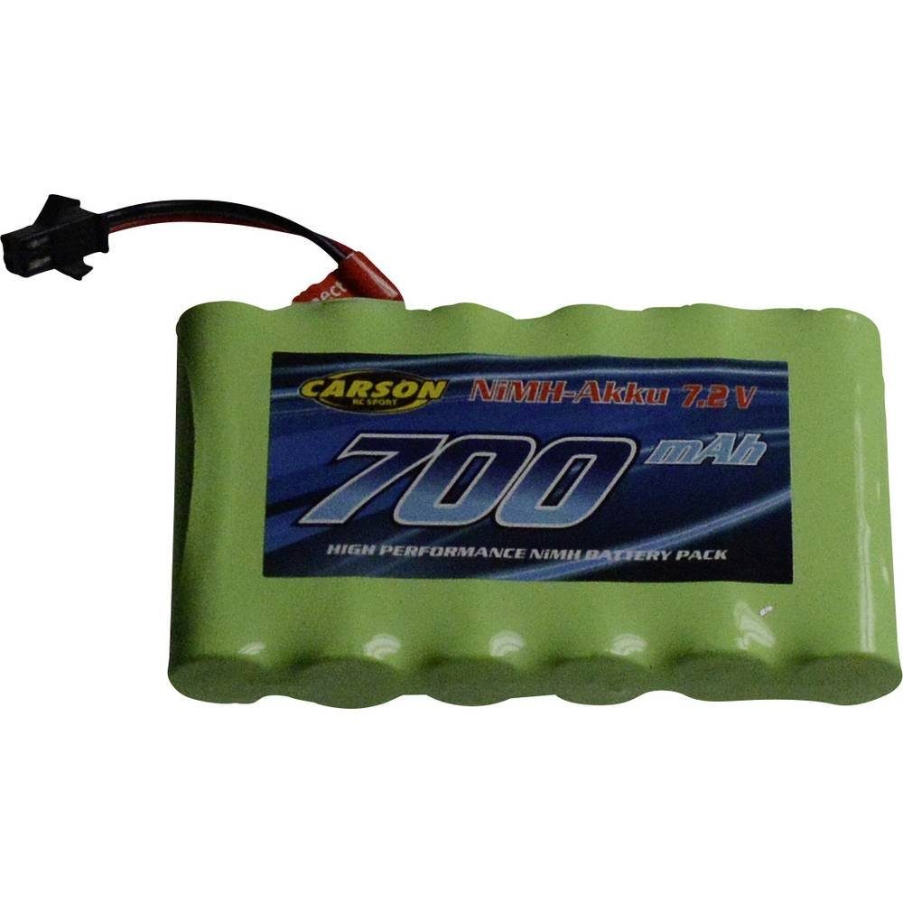 CARSON 7.2 V/700 mAh NiMH Akku 500404130/38/73 JST Akku