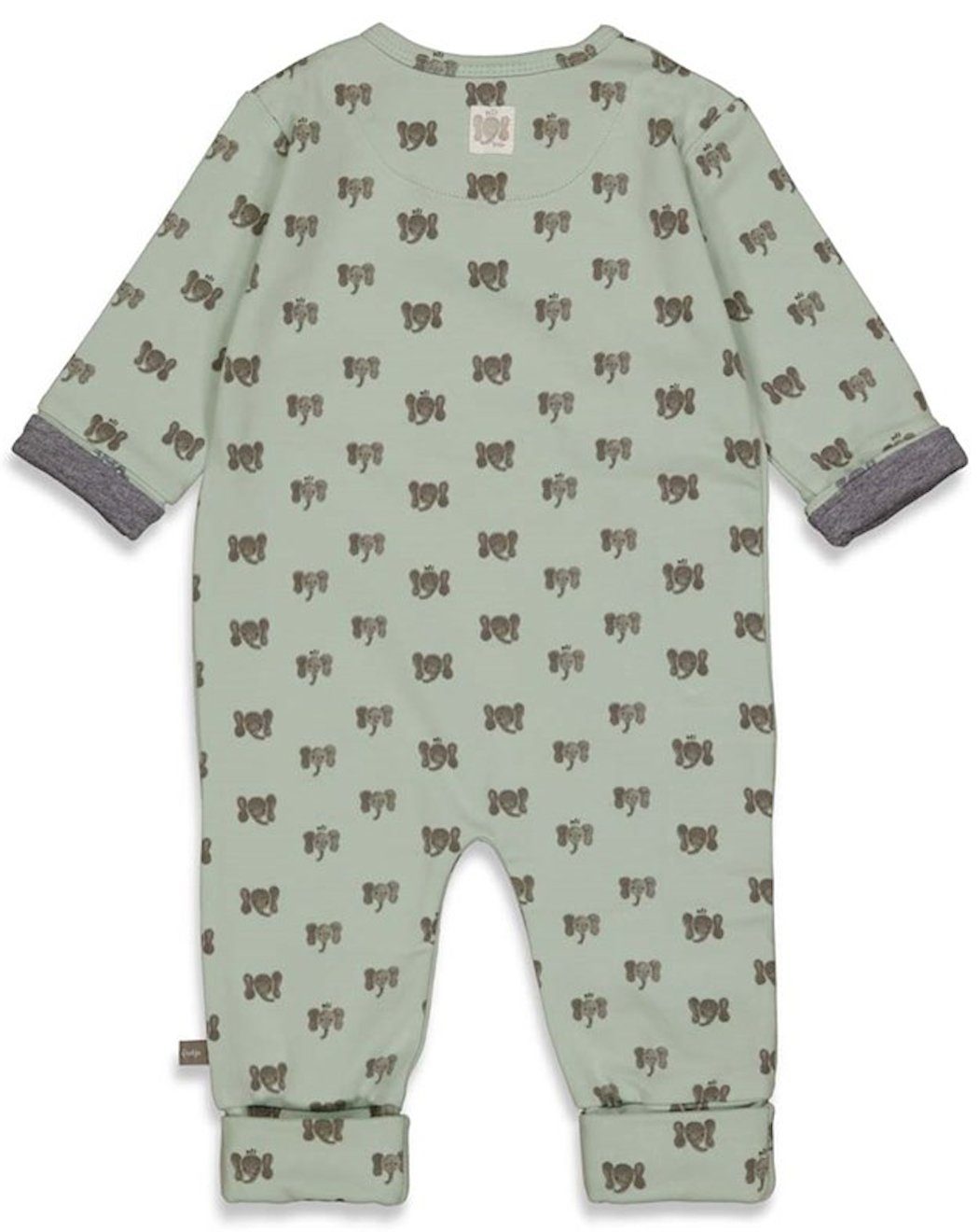 Feetje Pyjama Krempelfuß Elefa tlg) (1 Strampelanzug Schlafanzug Feetje Strampler Baby minze