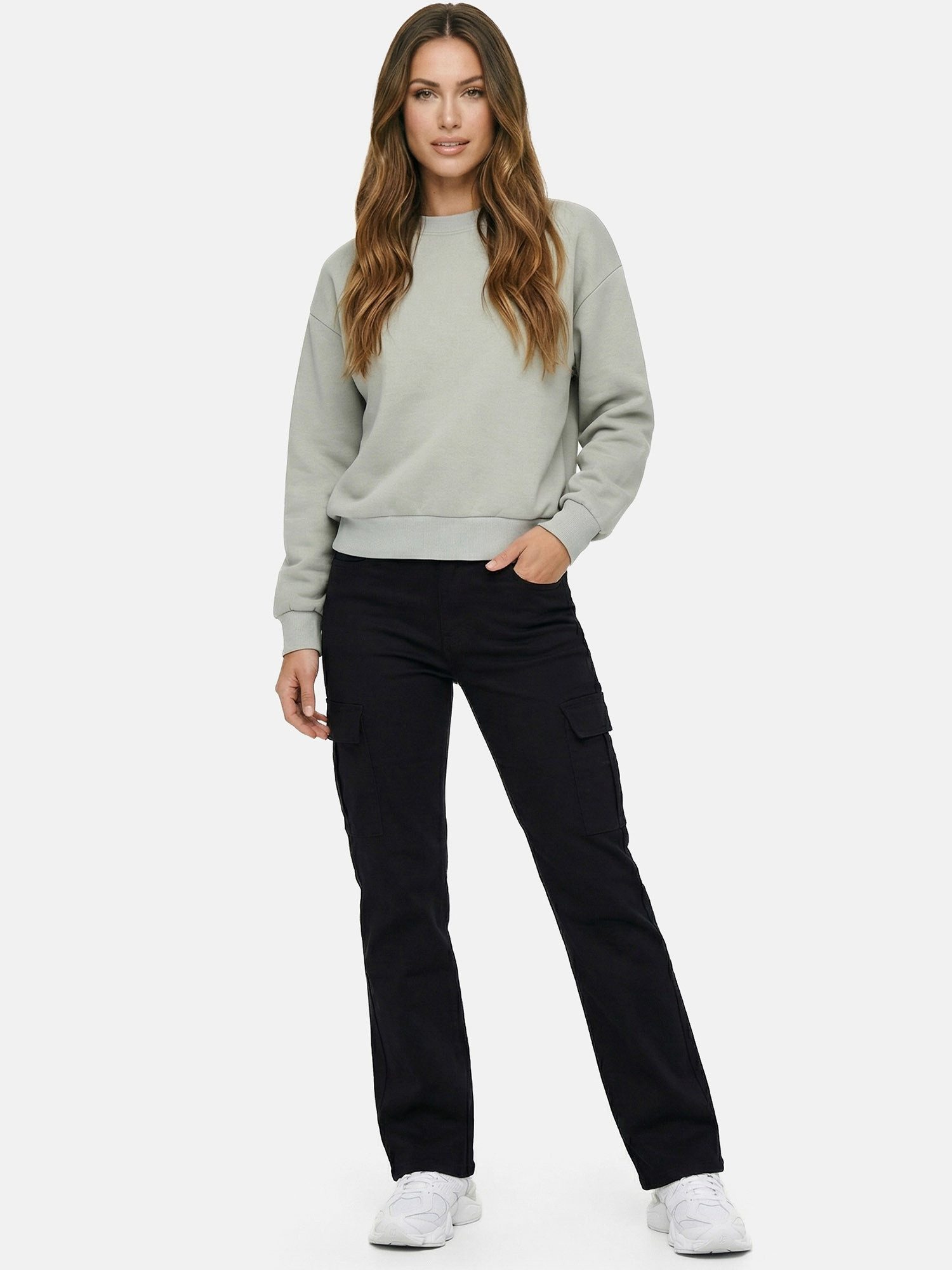 Tazzio Straight-Jeans F143 Cargo Jeans, High Waist, Regular Fit