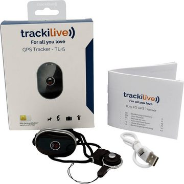 trackilive – TL 5 2G, PERSONAL GPS TRACKER GPS-Tracker (SOS-Funktion, Spritzwassergeschütztes Gehäuse)