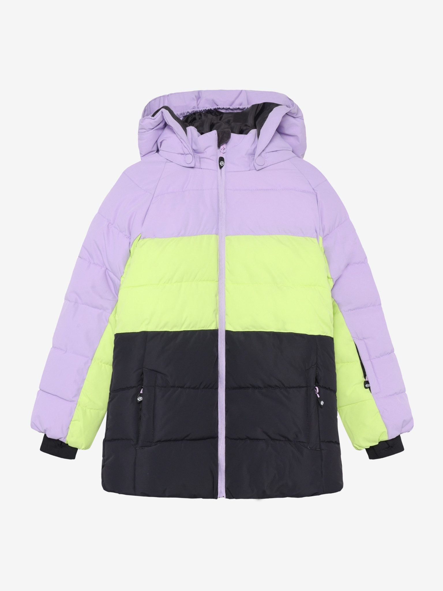 COLOR KIDS Anorak Ski Jacket -Quilt & Colorblock