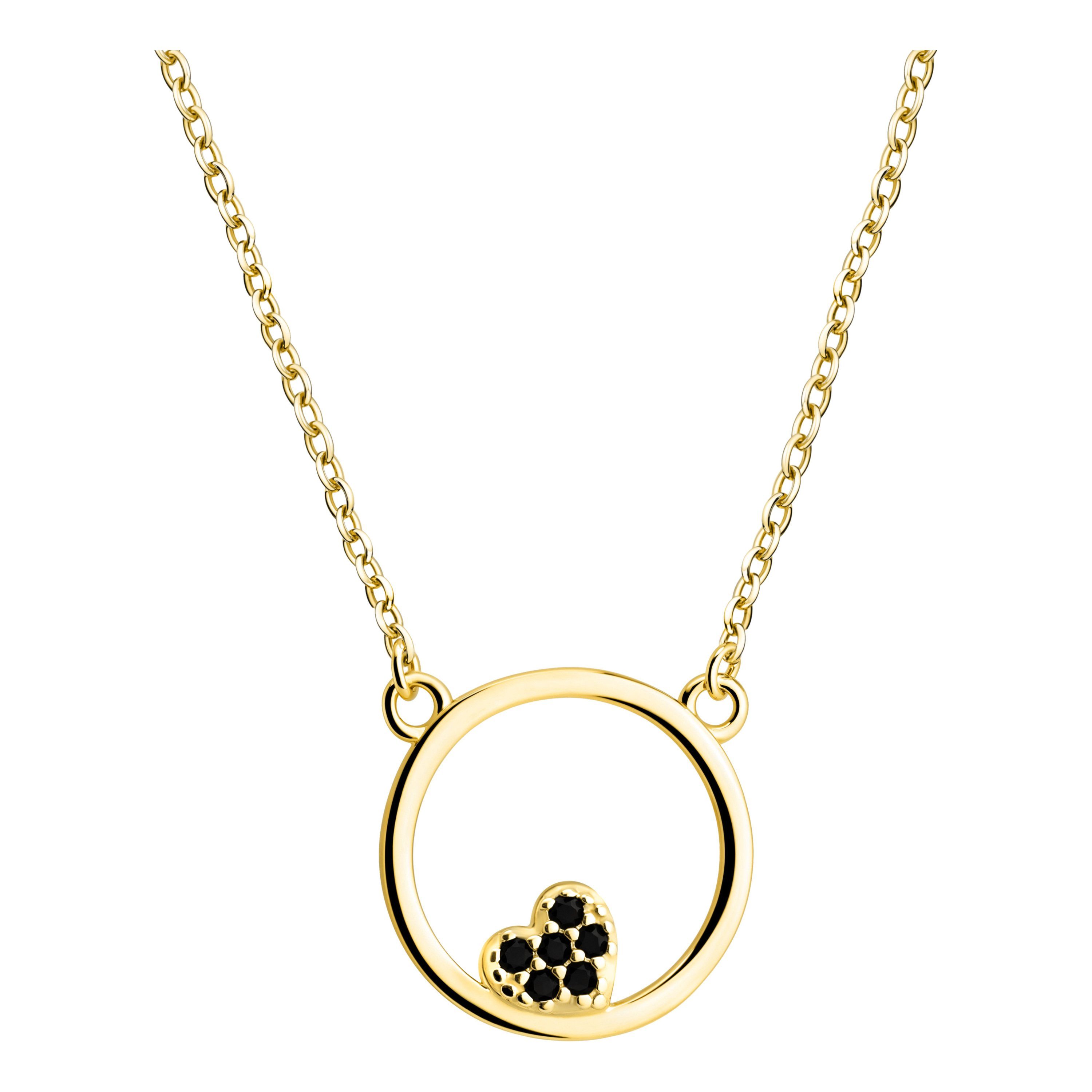 Kette mit Anhänger Kreis