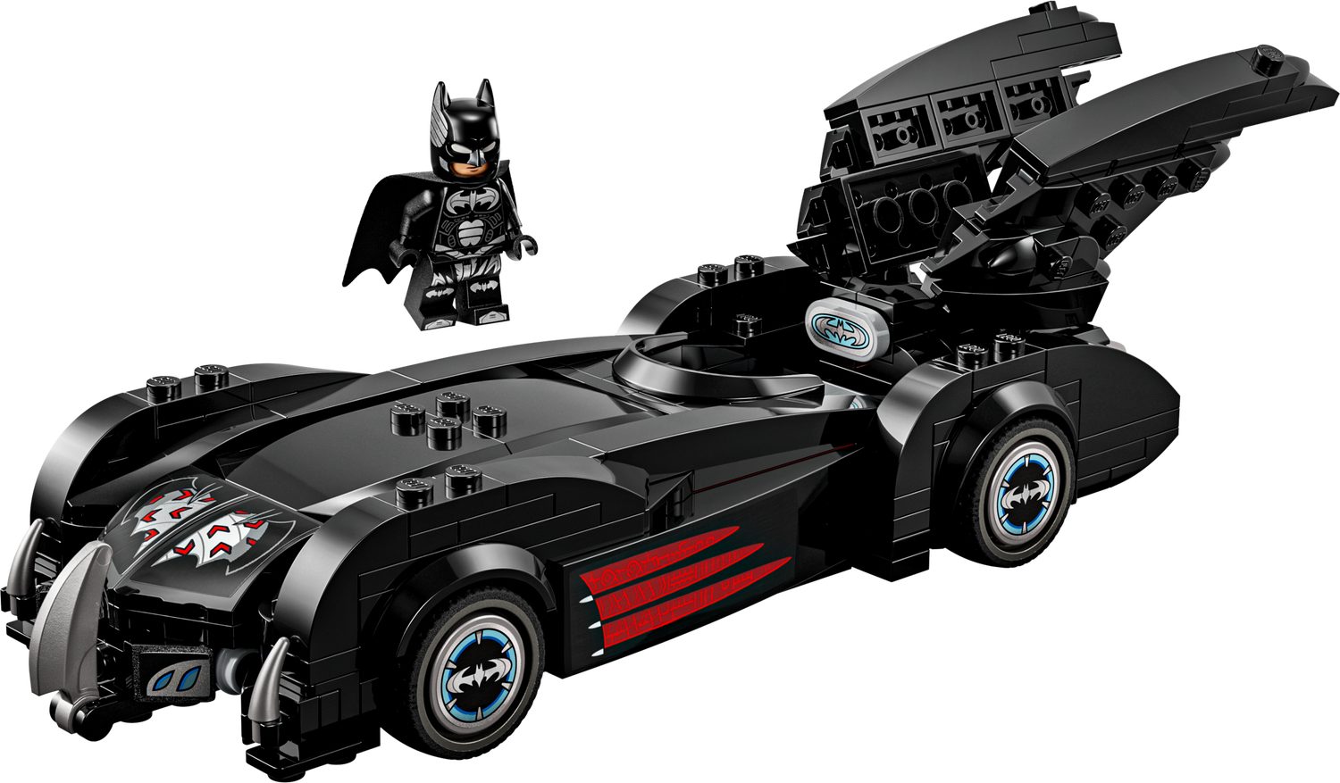 LEGO® Batman 76333 Batman & Robin: Batmobil Spielbausteine, (Set, 272 St., Set)