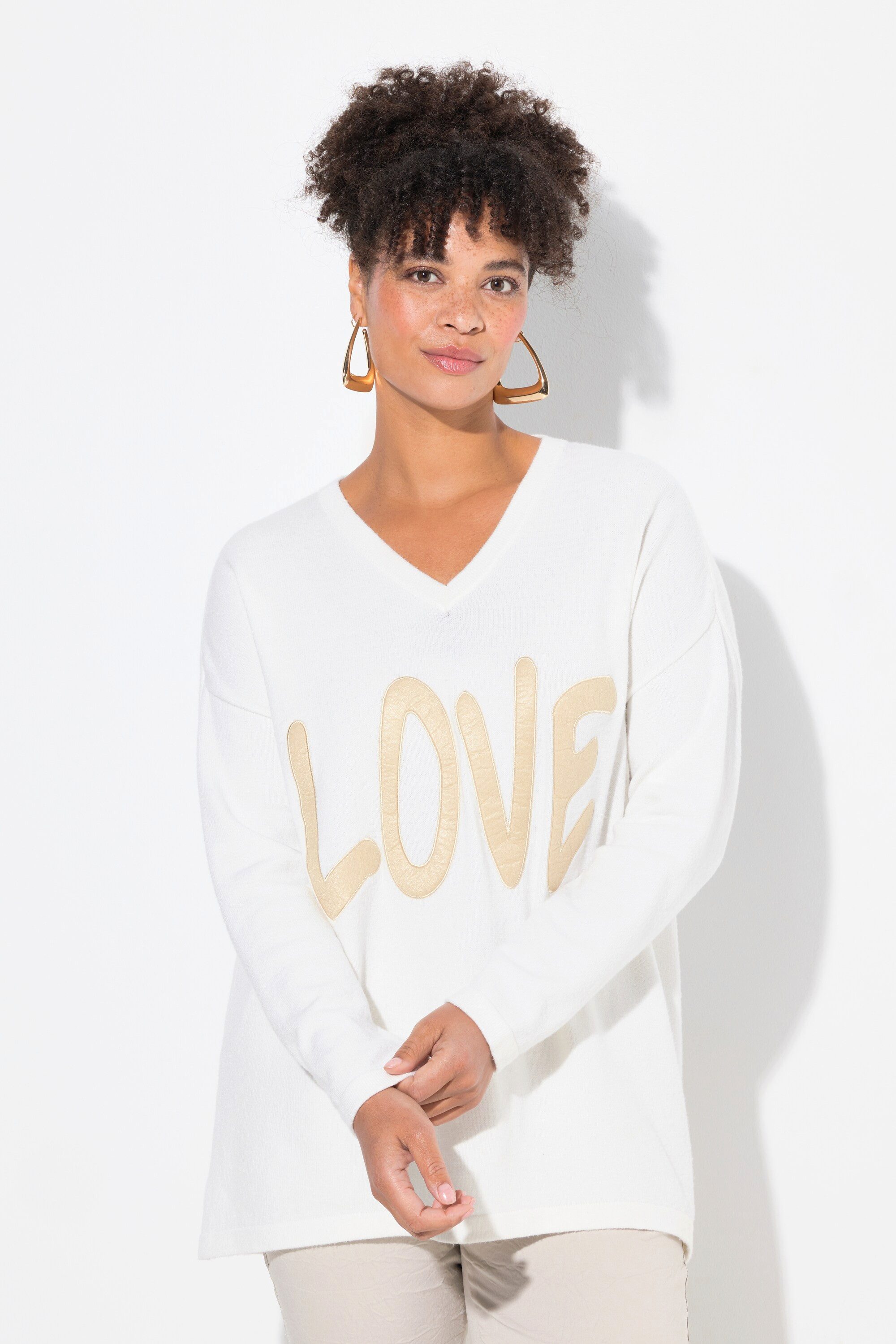 Strickpullover Pullover oversized LOVE