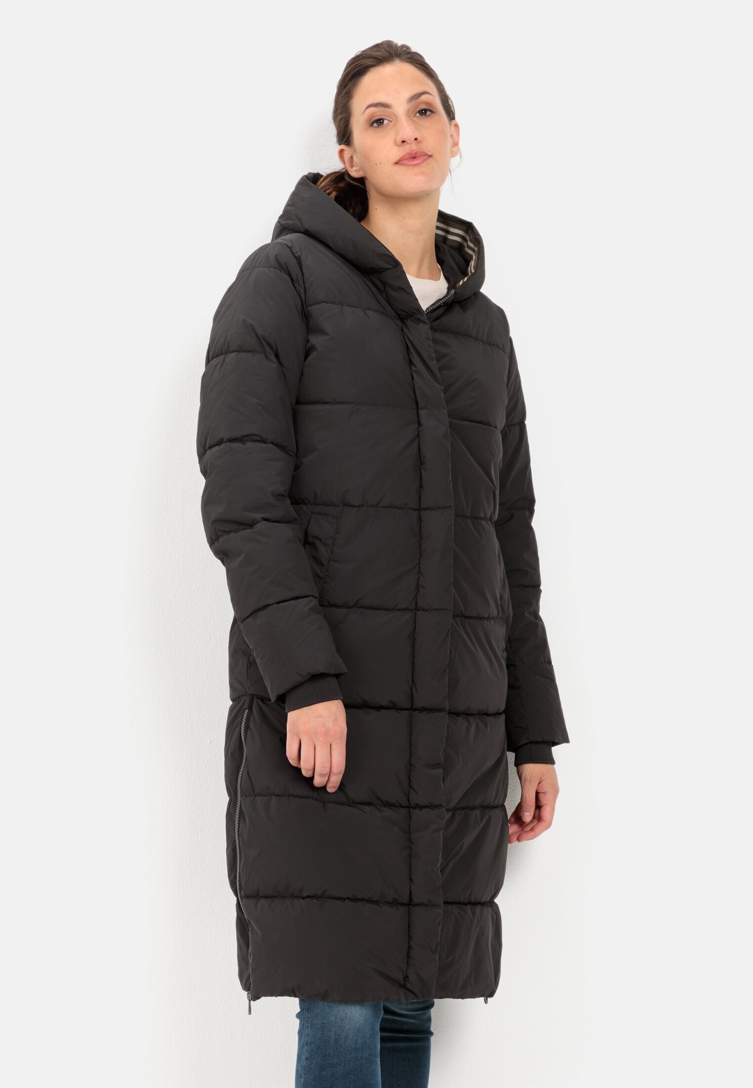 Steppmantel aus recyceltem Polyester