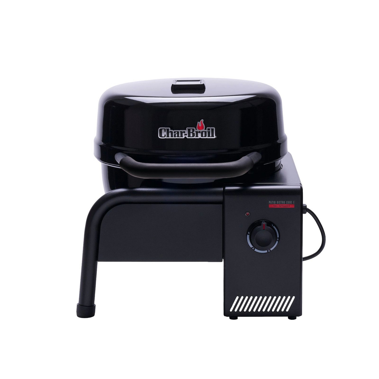 Char-Broil Elektrogrill PATIO BISTRO CUBE E, 1500 W, antihaftbeschichtet, Schwarz