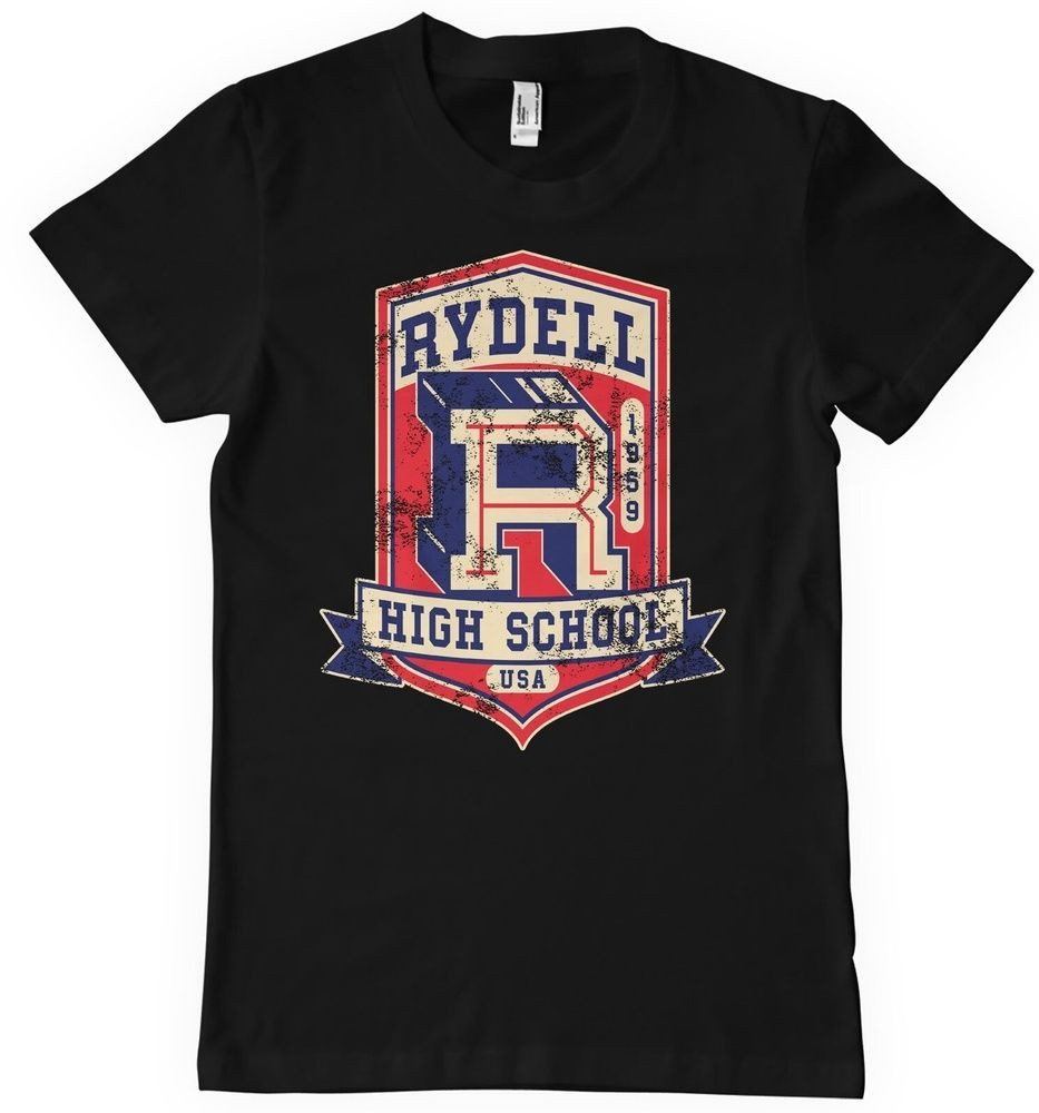 Grease T-Shirt Rydell High School Big Tall T-Shirt
