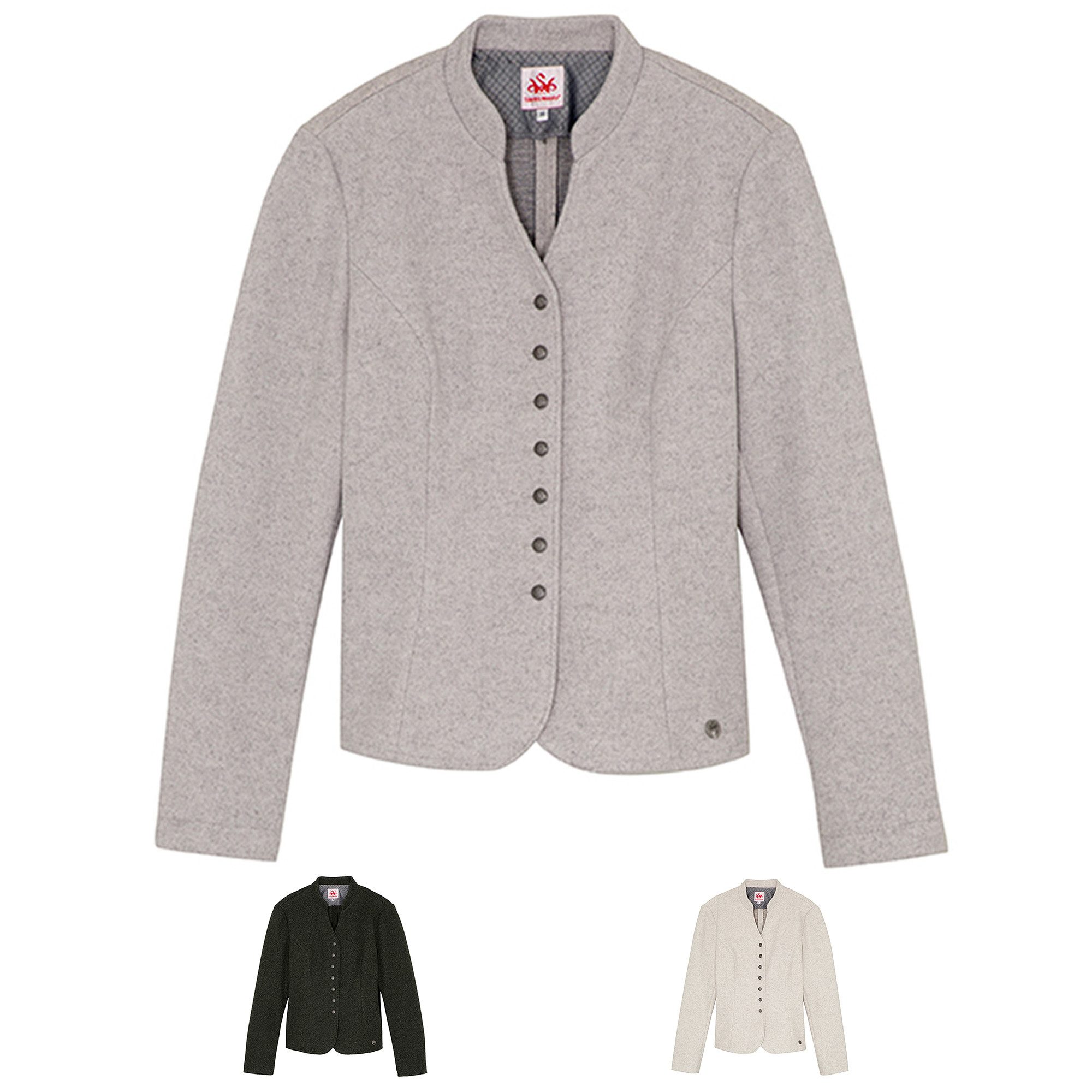Spieth & Wensky Trachtenstrickjacke Distanz- Strickjacke Distanz Damen Strickjacke Janker Trachten jacke