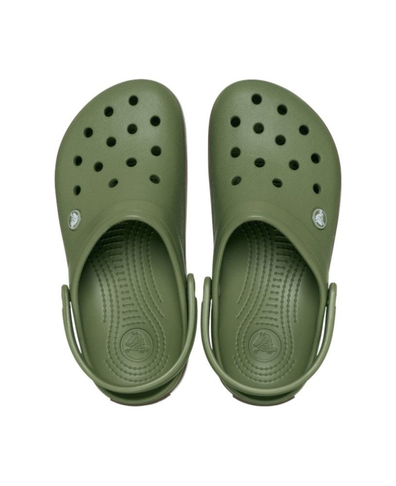 Crocs Sandale Crocband Gum Clog grün -1 Paar Badeschuh