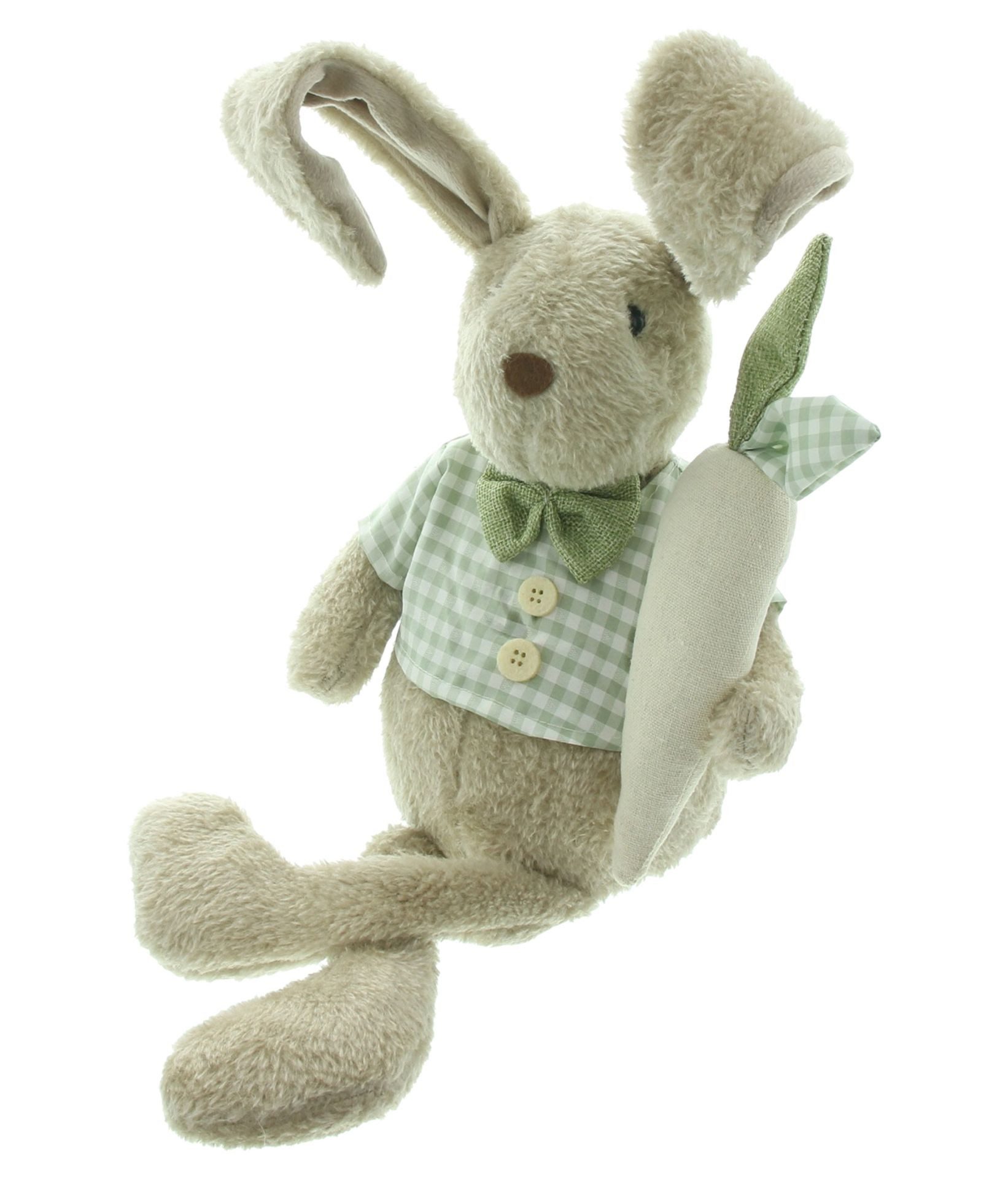 Home-trends24.de Kantenhocker Kuschel Hase Langohr Osterhase Ostern Figur Kantenhocker 60 cm
