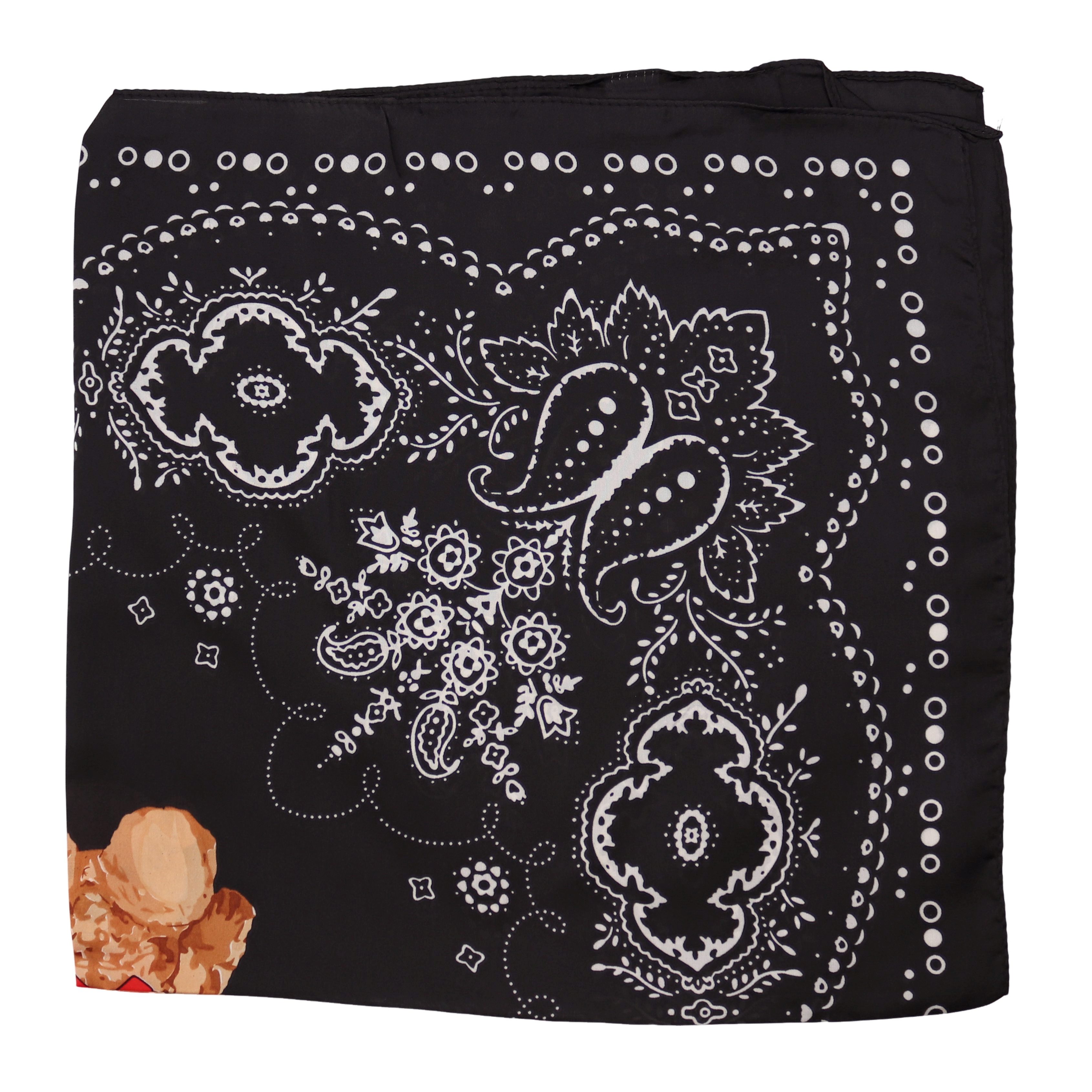 MIRROSI Nickituch Vierecktuch ca. 70x70cm wunderschöne Mustern, Damen Halstuch ideal für Frühling, Sommer oder Herbst