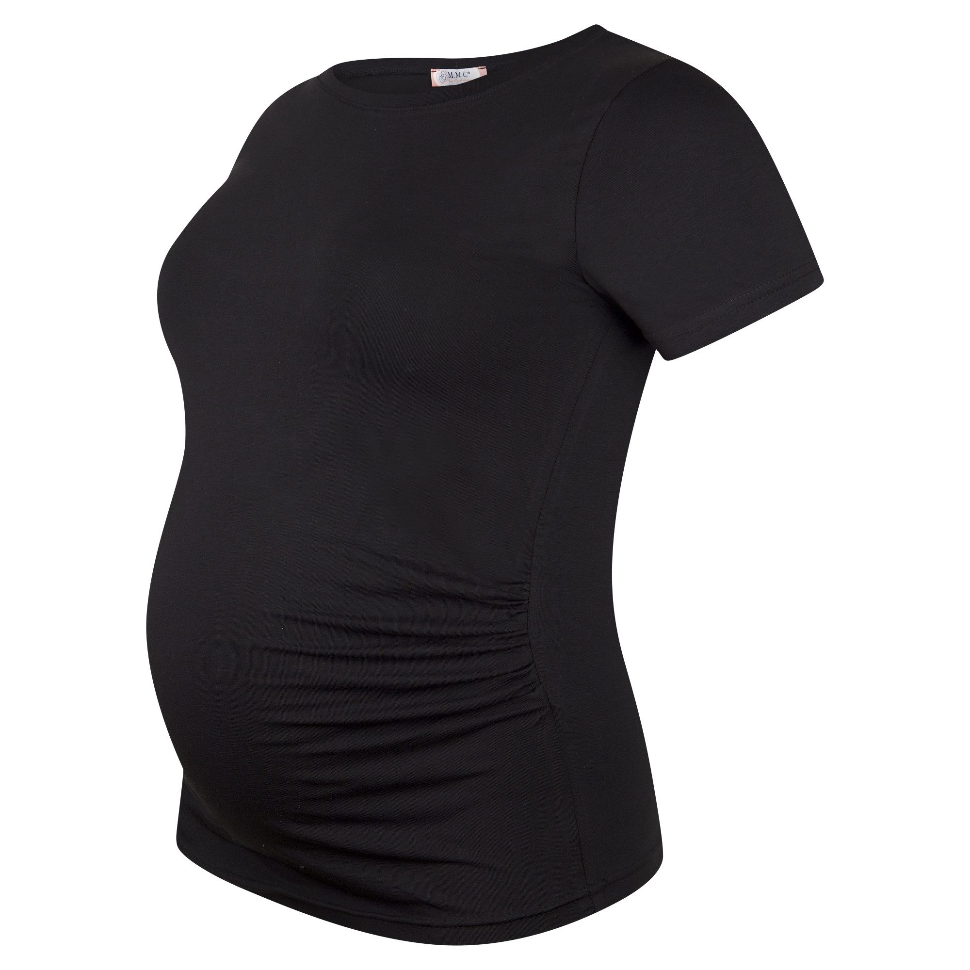 M.M.C. Umstandsshirt Basic Umstandsmode Kurzarm (3-tlg)