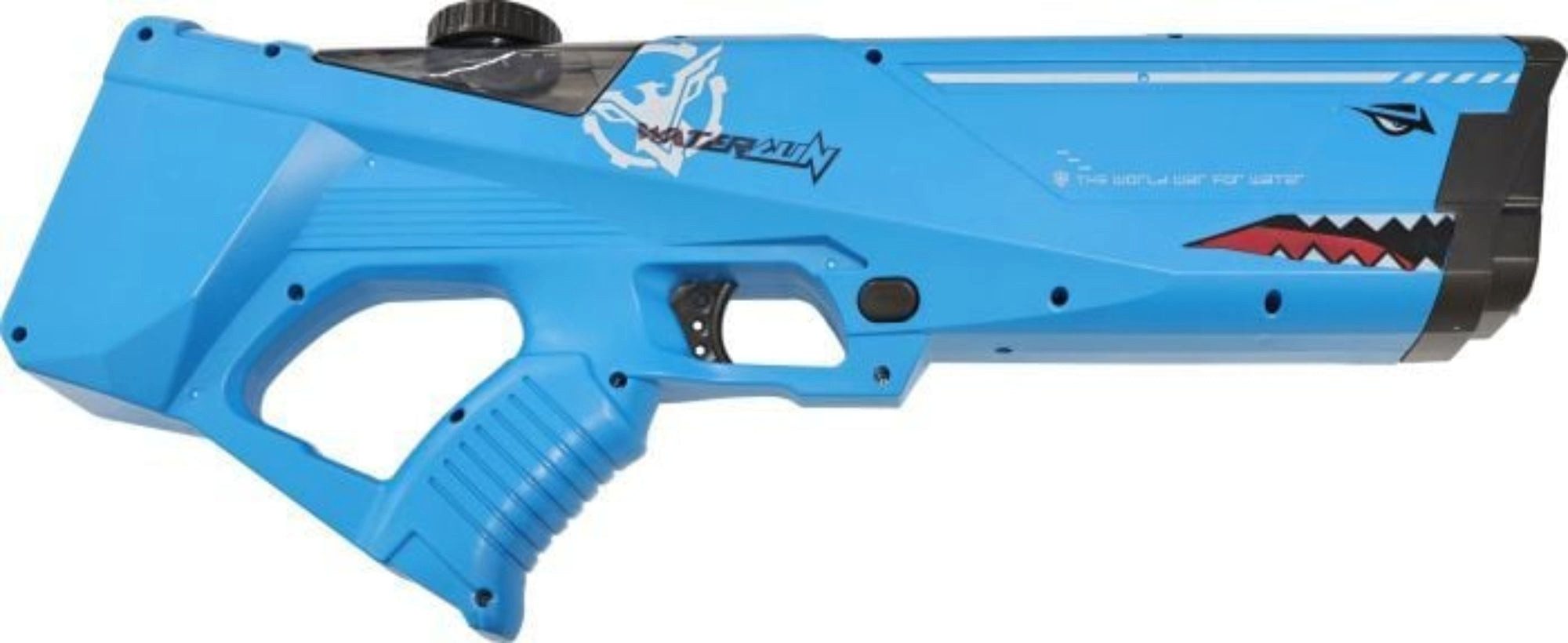 Vedes Spiel Splash & Fun Wasserpistole Hai elektrisch 42 cm 8 m Reichweite
