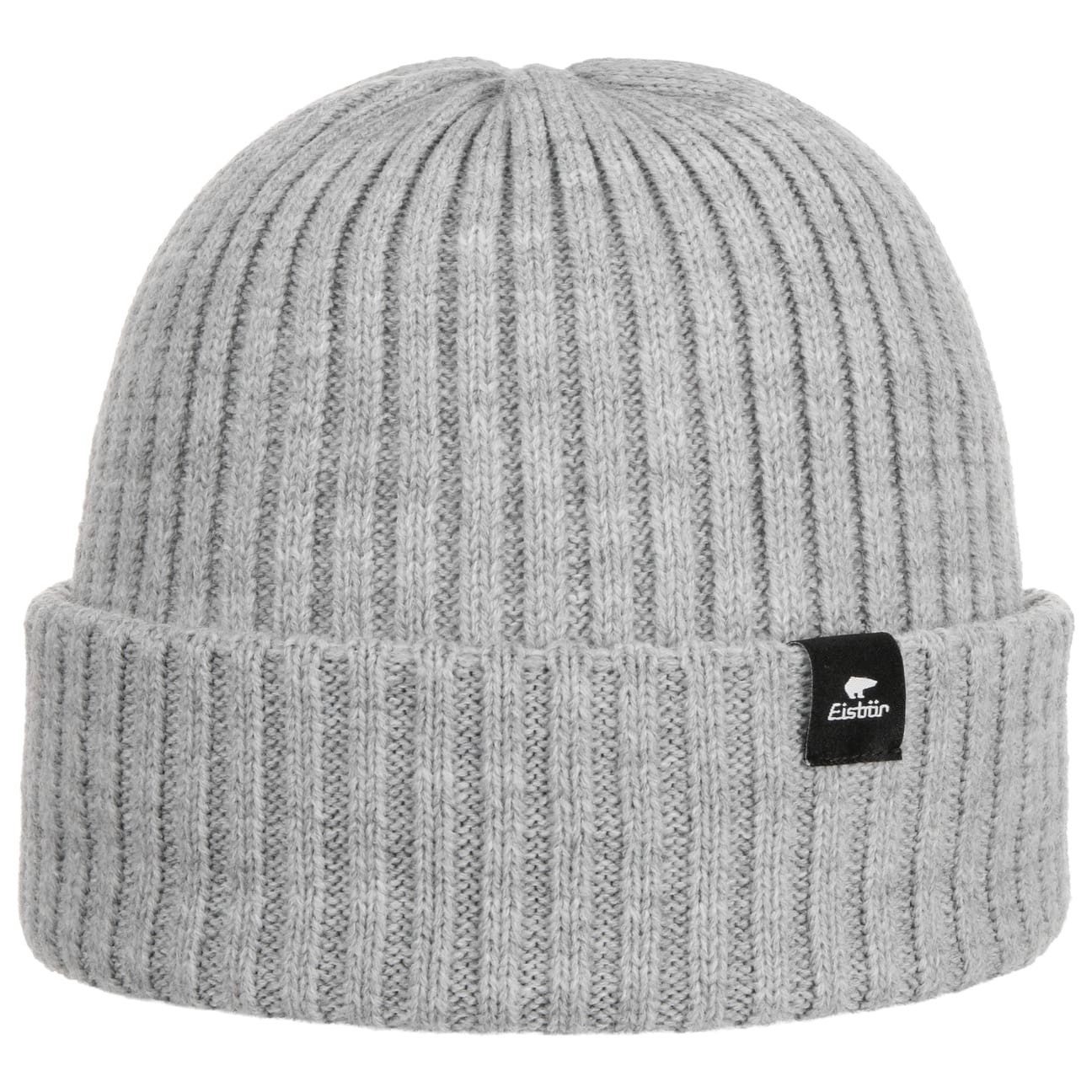 Eisbär Strickmütze (1-St) Wintermütze mit Umschlag günstig online kaufen