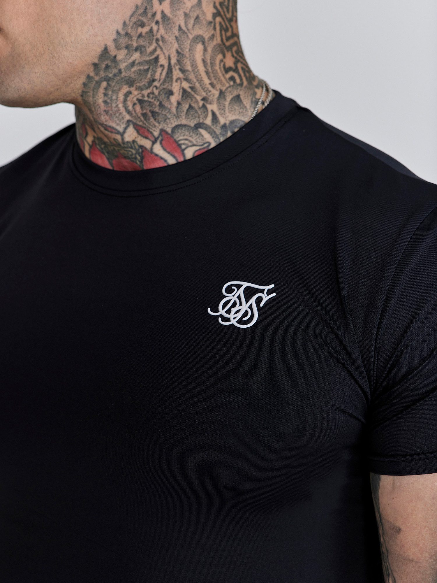 Siksilk T-Shirt SikSilk Herren Schwarzes Muscle günstig online kaufen