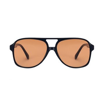 GelldG Sonnenbrille Sonnenbrille Vintage Tinted Sunglasses für Damen Herren