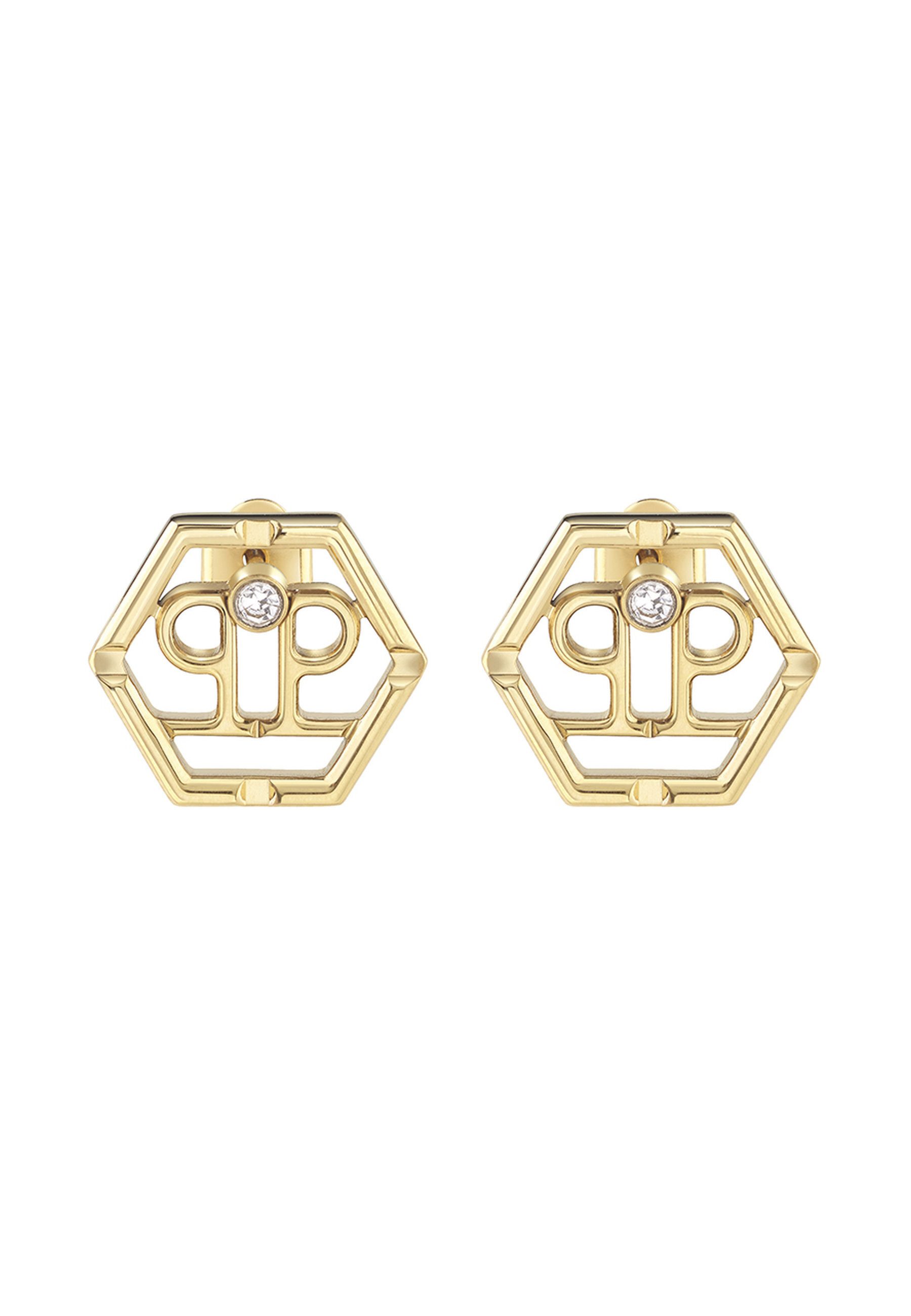 PHILIPP PLEIN Ohrhänger-Set HEXAGON (Single item, 1-tlg., Not a set – not applicable to this product)