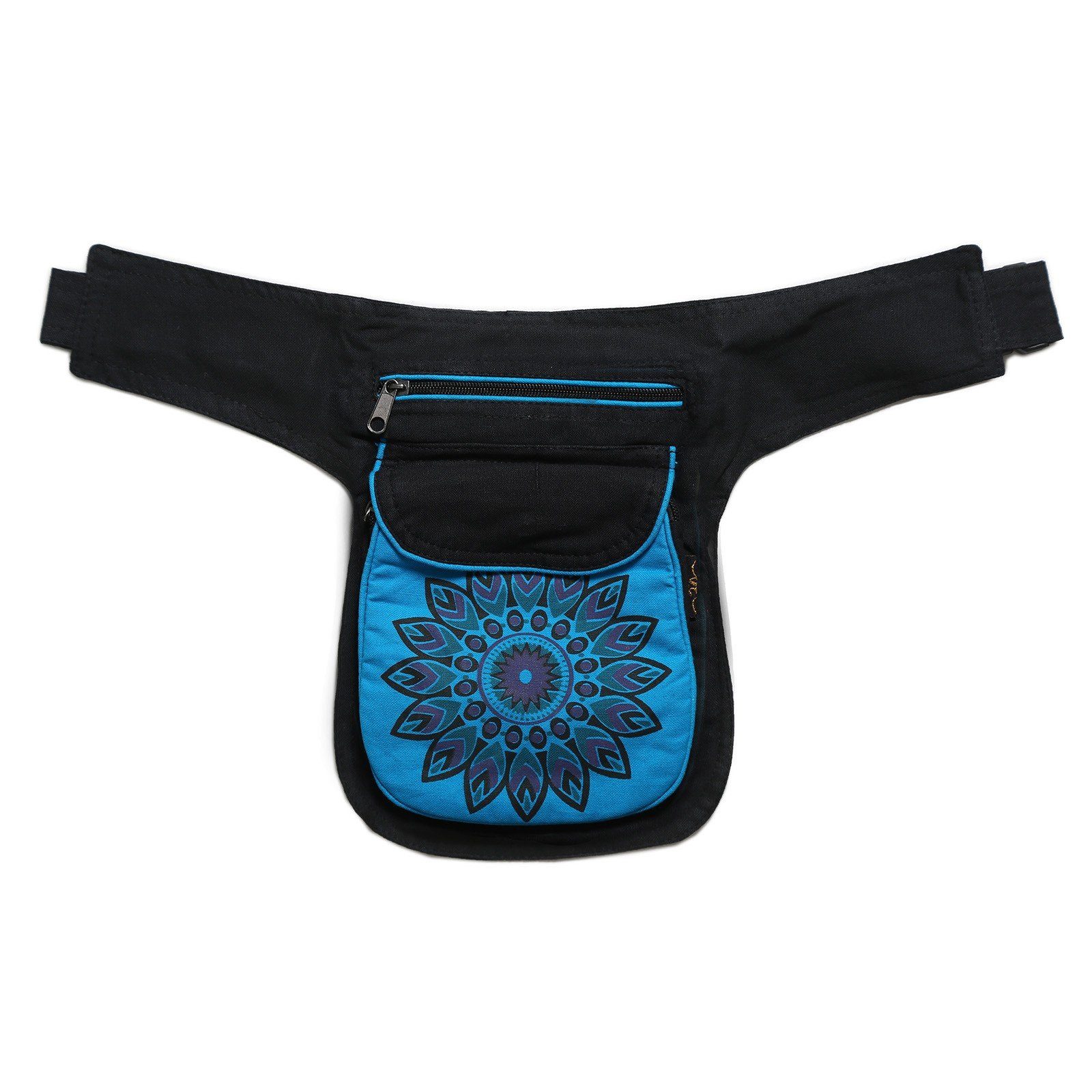 KUNST UND MAGIE Bauchtasche Kunst und Magie Bauchtasche Sidebag Hipbag Mandala-Print