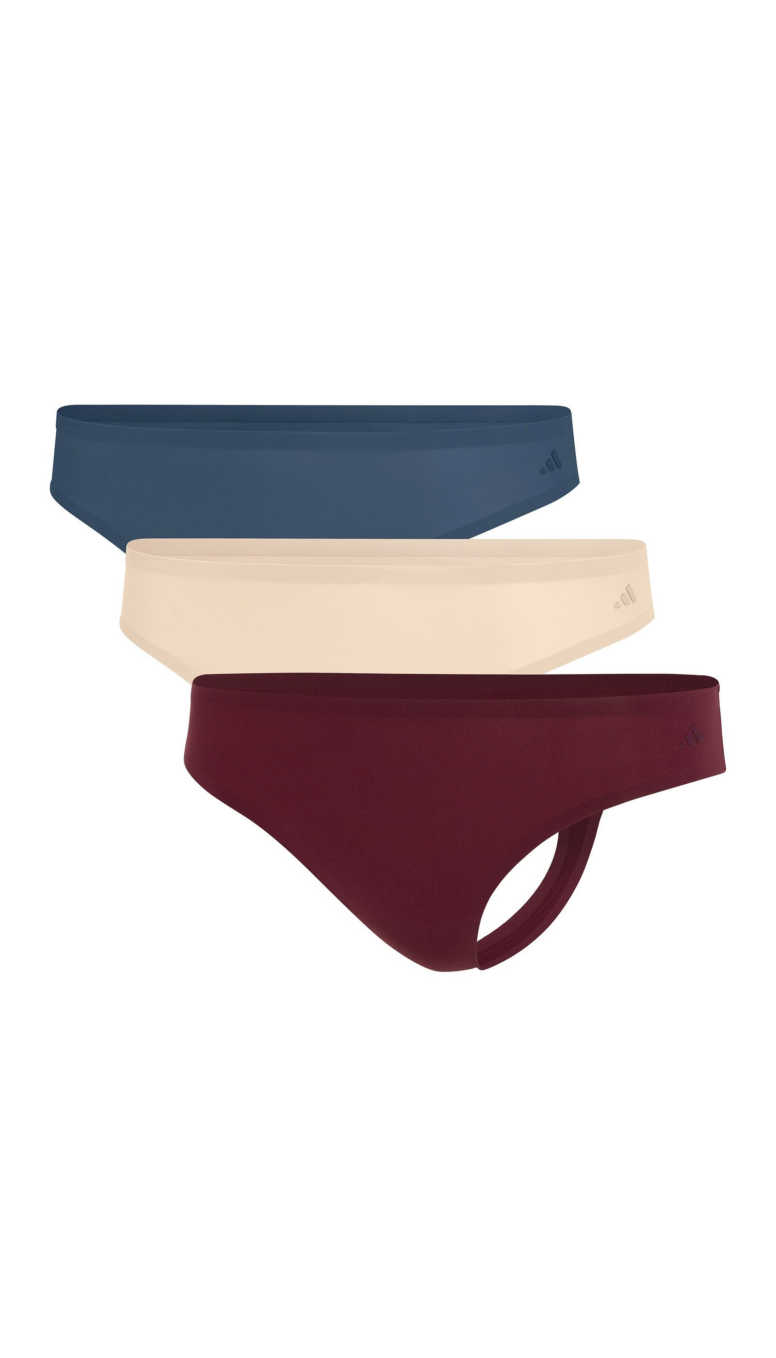 adidas Sportswear Tanga Sport Active Light Flex-Packaged Panties (3er Pack) Keine sichtbaren Höschenlinien