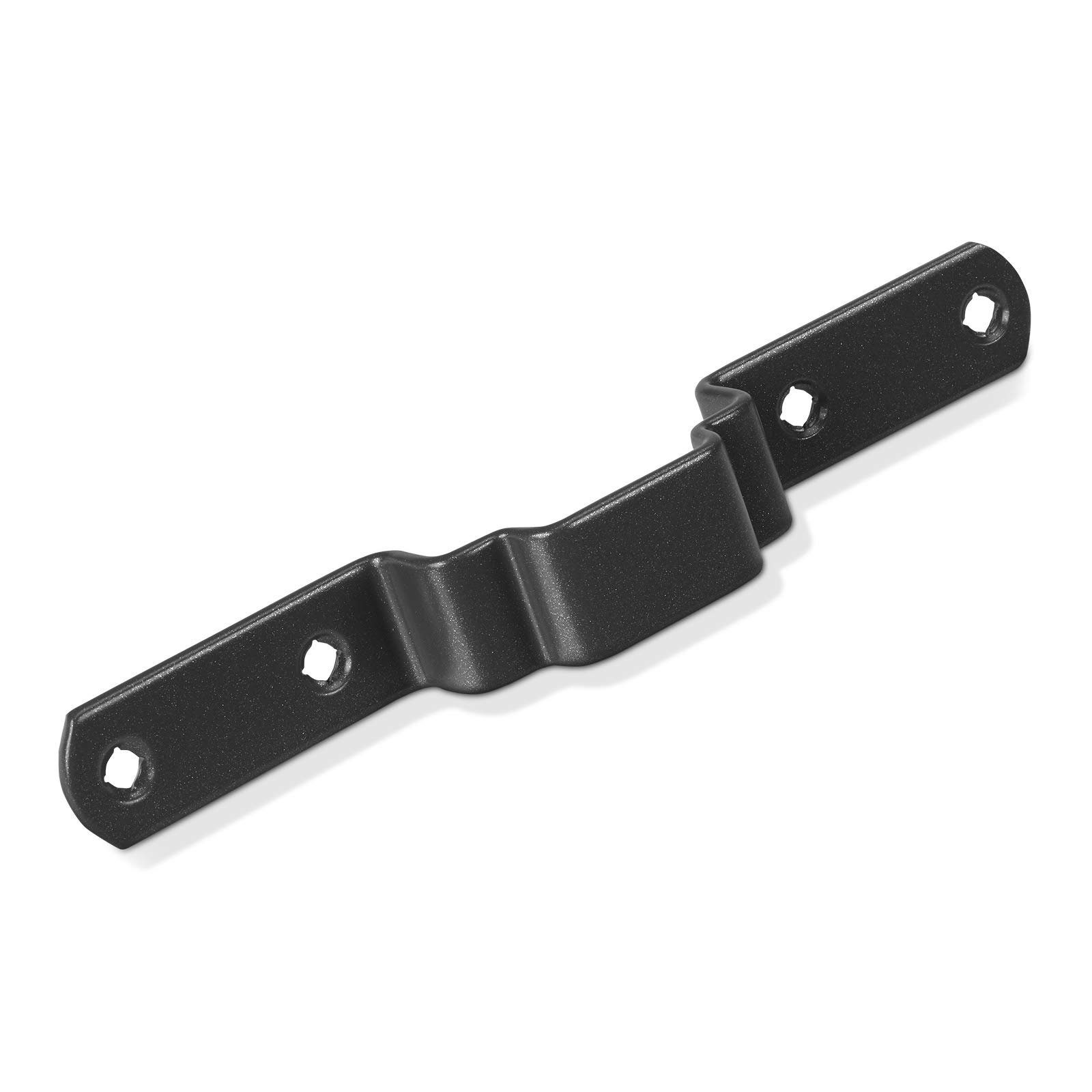 Kesseböhmer Auszugsboden Frontstabilisator für DISPENSA, DISPENSA Swing, (160 x 20 x 28 mm) für Furnier- / Vollholzfronten anthrazit