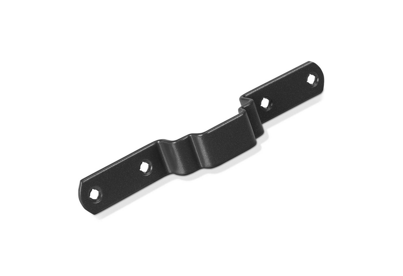 Kesseböhmer Auszugsboden Frontstabilisator für DISPENSA, DISPENSA Swing, (160 x 20 x 28 mm) für Furnier- / Vollholzfronten anthrazit