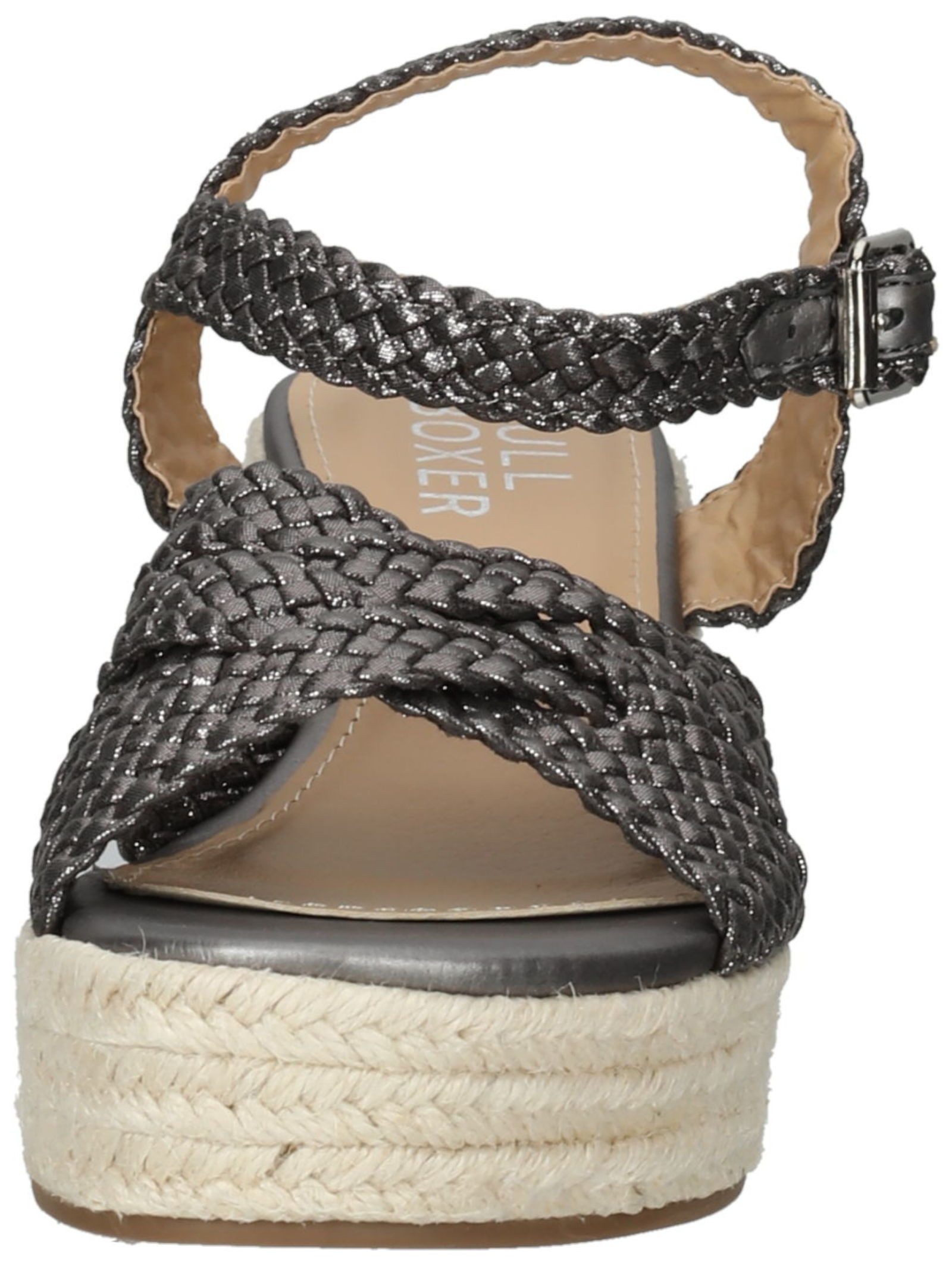 Bullboxer Sandalen Lederimitat/Textil Keilsandalette
