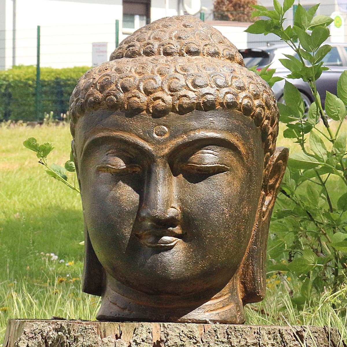 Oriental Buddha Handarbeit Galerie im Dekofigur Herstellung (1 in 50 cm Kopf Ursprungsland St), Antik Gartenfigur Finish traditionelle