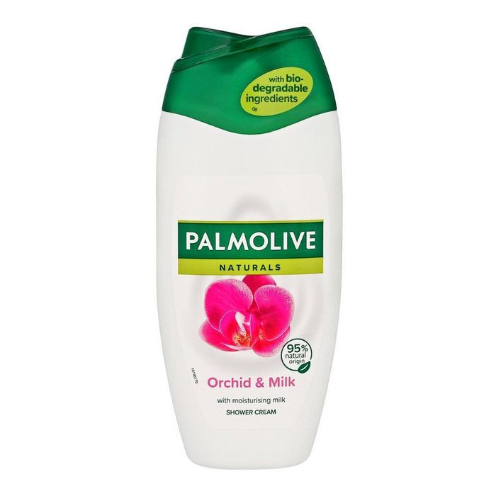 PALMOLIVE Duschgel Palmolive Naturals Creme Duschgel mit Orchidee und Feuchtigkeitsmilch BC12611