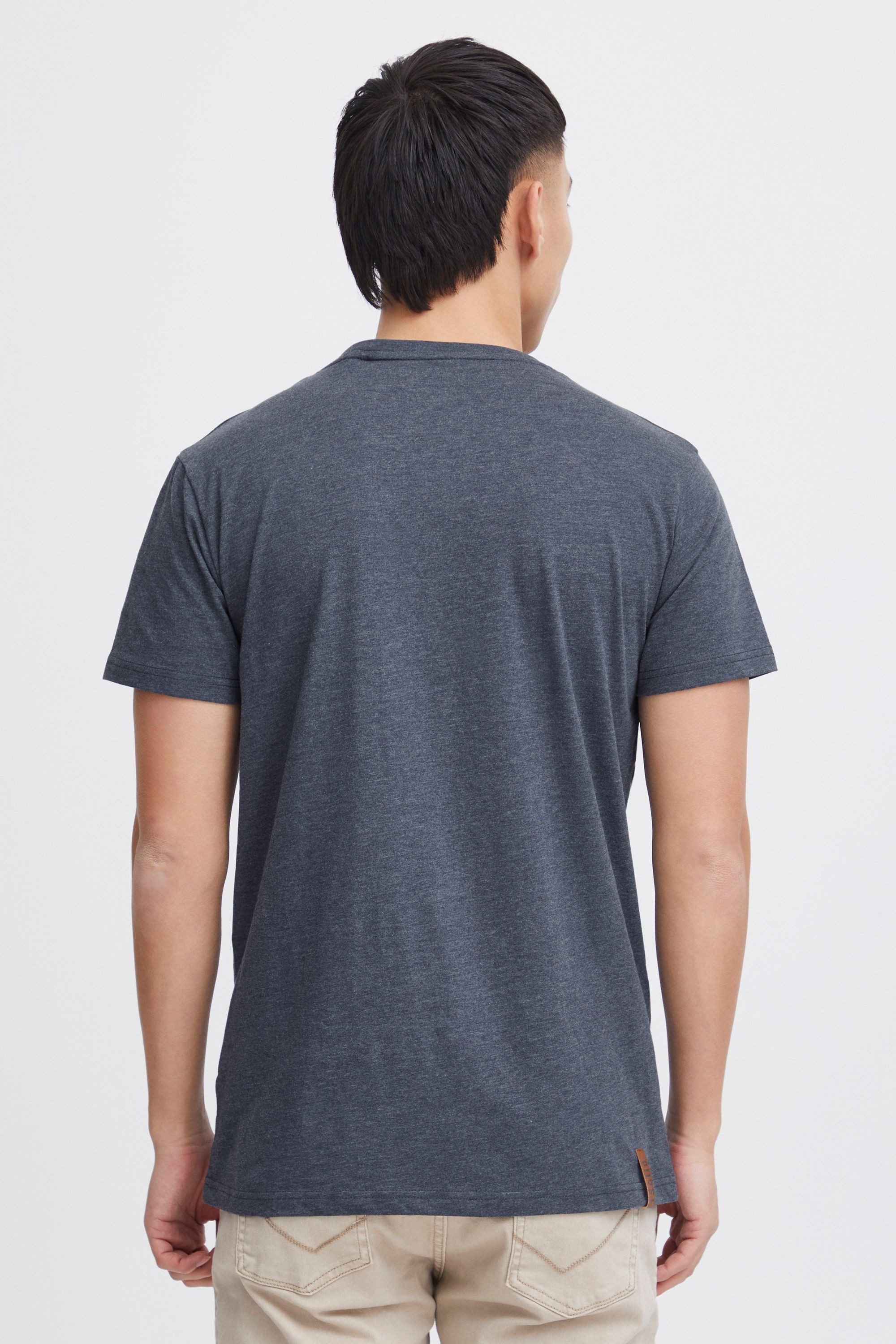 !Solid Rundhalsshirt SDVolker Kurzarmshirt mit Knopfleiste