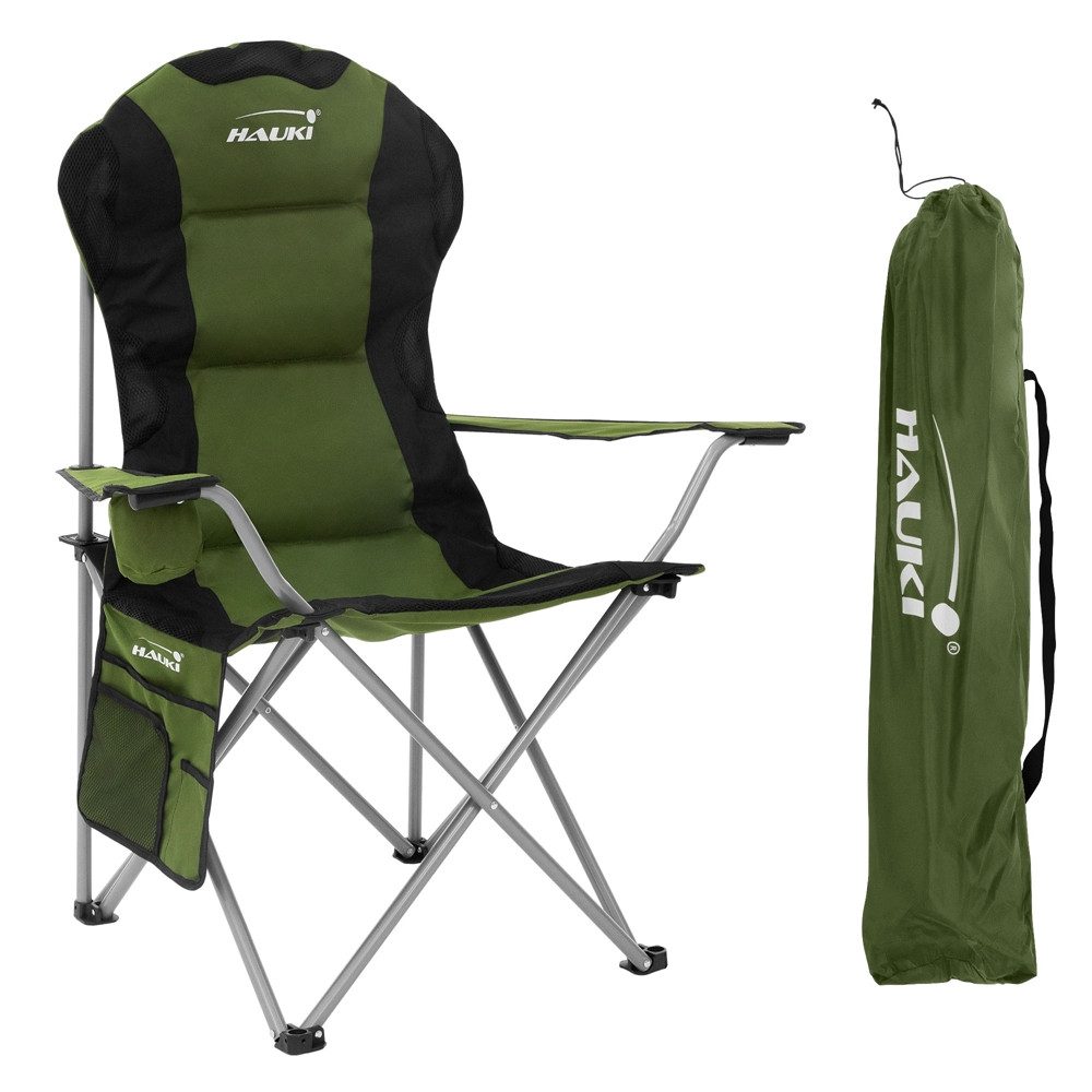 Hauki Campingstuhl Faltstühl faltbar mit Getränkehalter günstig online kaufen