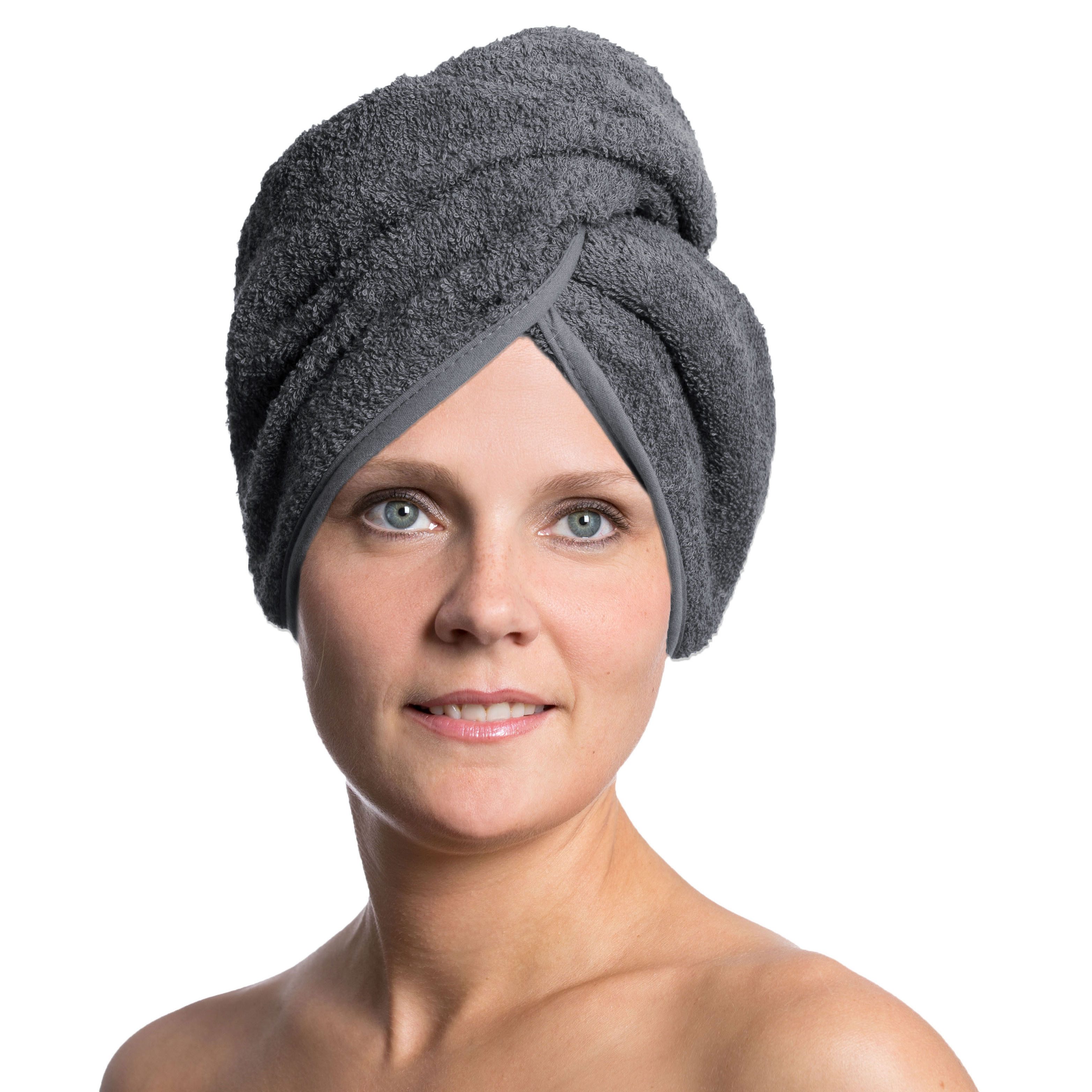 ZOLLNER Turban-Handtuch, Walkfrottier (1-St), 23 x 64 cm, 100% Baumwolle, m günstig online kaufen
