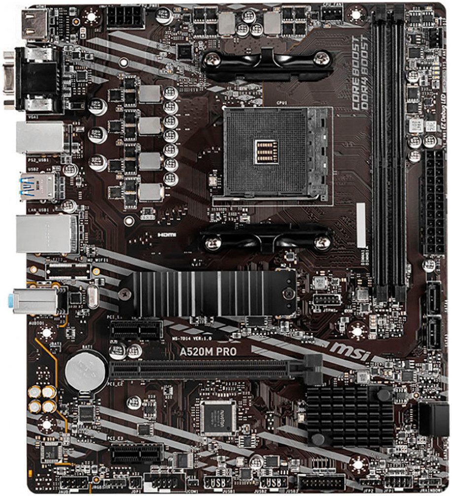 MSI A520M PRO Mainboard