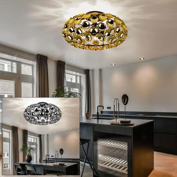 etc-shop LED Deckenleuchte, Leuchtmittel inklusive, Warmweiß, Deckenlampe Wohnzimmerlampe Deckenleuchte Flur modern