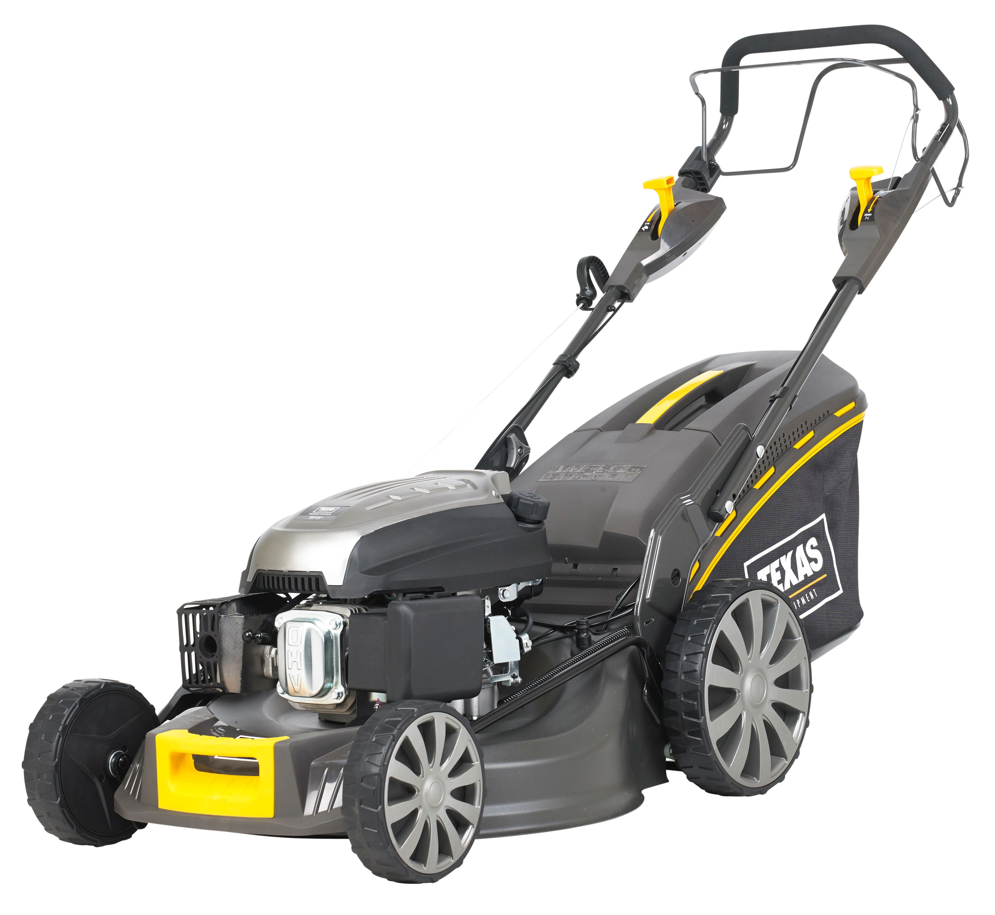 Texas Benzinrasenmäher Premium 5320TR/W, 53 cm Schnittbreite, 3,6kW/4,9PS, mit Radantrieb, für Flächen bis 1600 m²