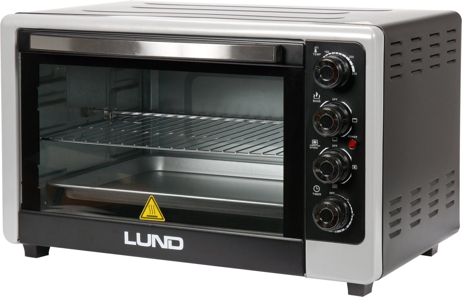 Lund Elektrogrill Elektrobackofen 2000W 48l, 2000 W
