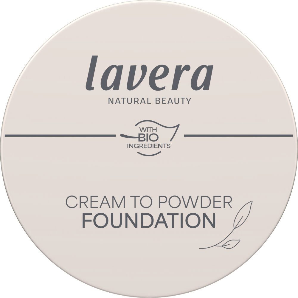 lavera Foundation Cream to Powder Light, 9.5 g