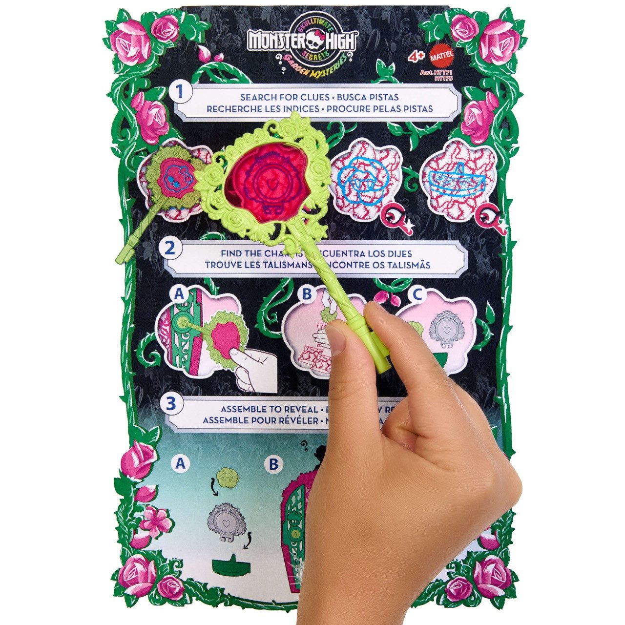 Mattel® Anziehpuppe Mattel HYT75 - Monster High Verborgene Schätze Monster Mysteries Venus
