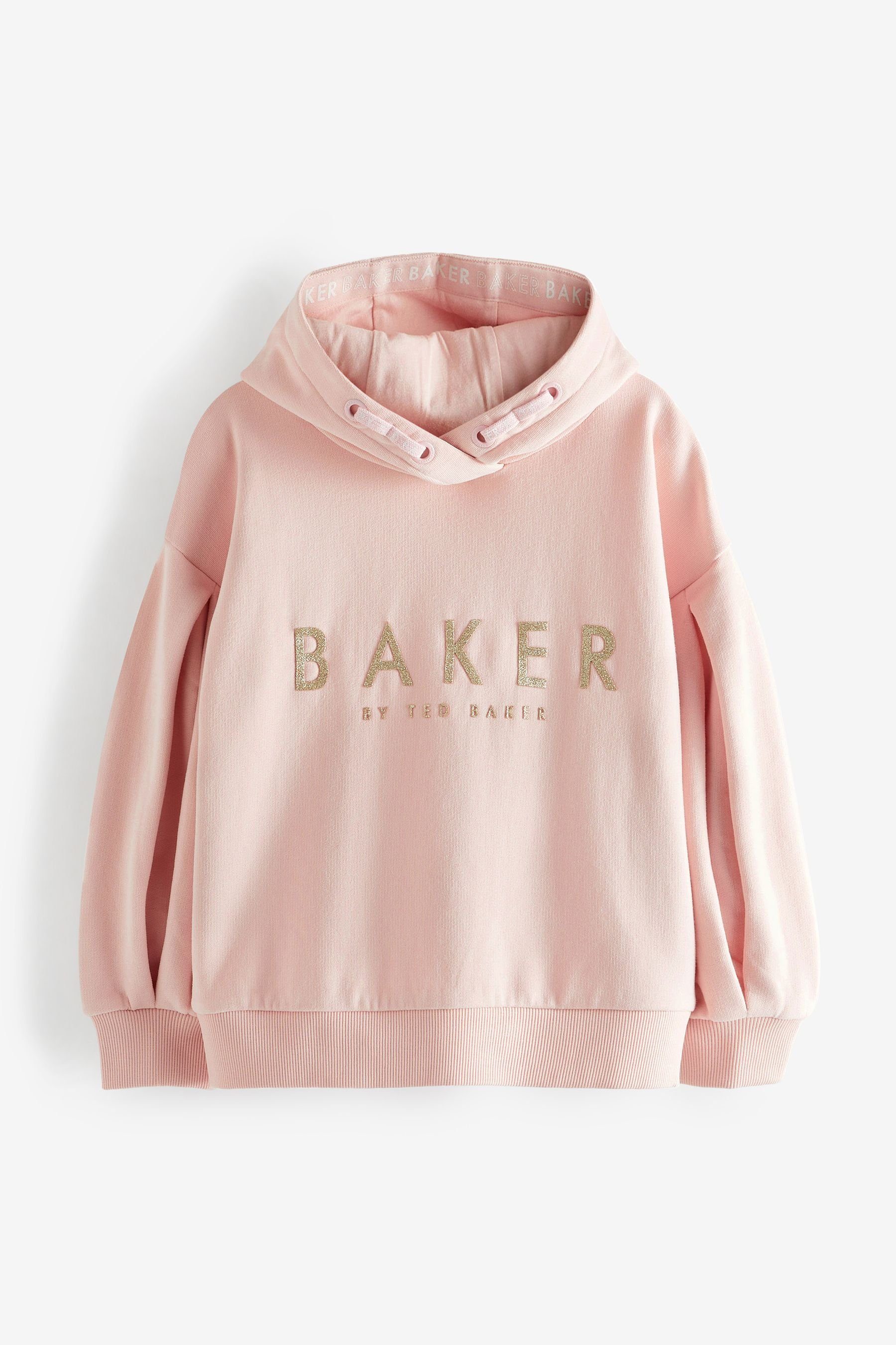 Baker by Ted Baker Kapuzensweatshirt Baker by Ted Baker Kapuzensweatshirt mit Logo (1-tlg) Pink