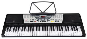 McGrey Home Keyboard BK-6100 - 61 Tasten Einsteigerkeyboard, (Spar-Set, 3 tlg., inkl. Keyboardständer & Keyboardbank), 100 Klänge und Intelligent Guide-Funktion