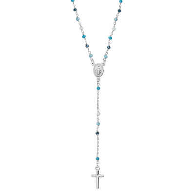 Amen Lange Kette Kette Sterlingsilber