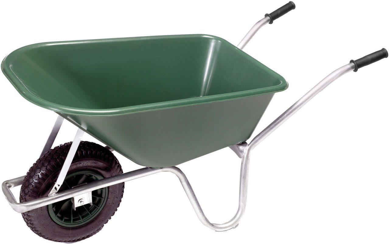 Pro-Bau-Tec Schubkarre pro-bau-tec Gartenschubkarre 100 l Tragkraft 120